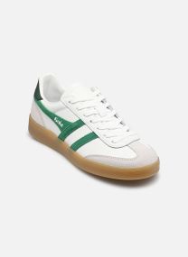 Baskets basses Viper Leather W femme blanc Gola Baskets basses Viper Leather W femme blanc WHITE/EMERALD/EVERGREEN/GUM