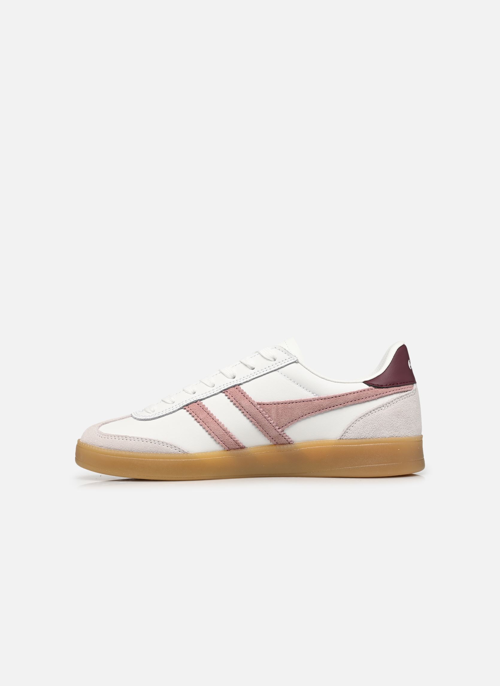 Niedrige Sneaker Viper Leather W damen weiß Gola Niedrige Sneaker Viper Leather W damen weiß WHITE/BROWNROSE/WINDSOR WINE/G
