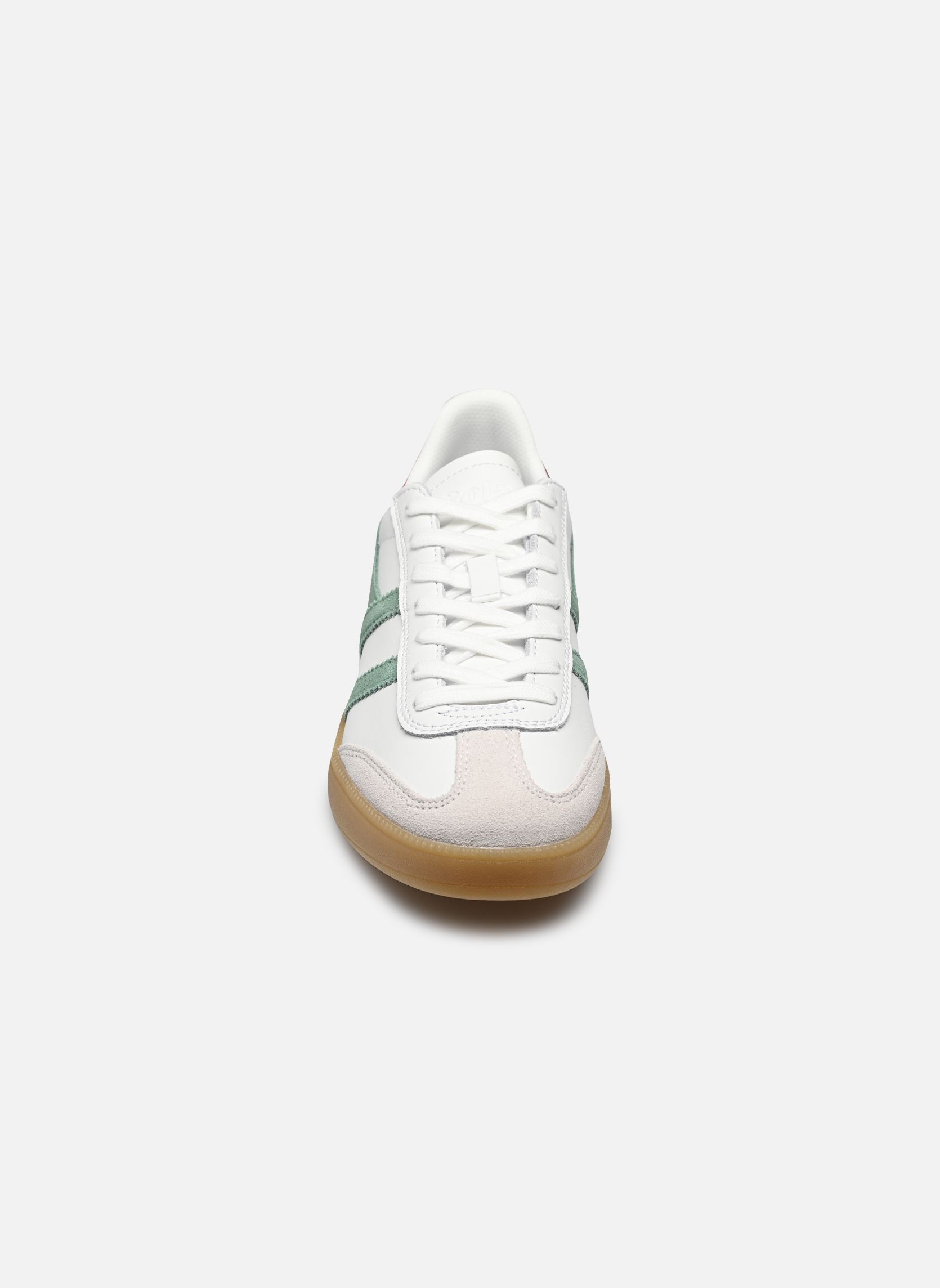 Sneakers Viper Leather W dames wit Gola Sneakers Viper Leather W dames wit WHITE/GREEN MIST/CERISE/GUM