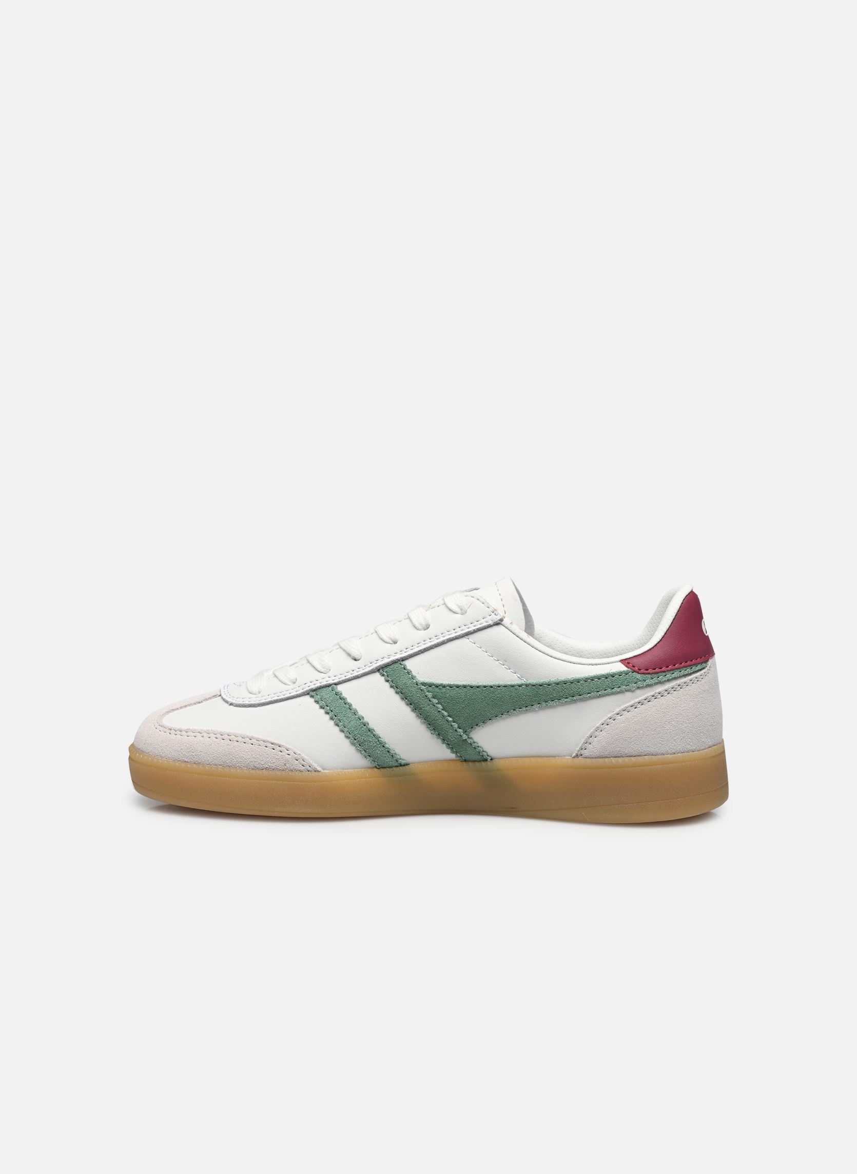 Sneakers Viper Leather W dames wit Gola Sneakers Viper Leather W dames wit WHITE/GREEN MIST/CERISE/GUM