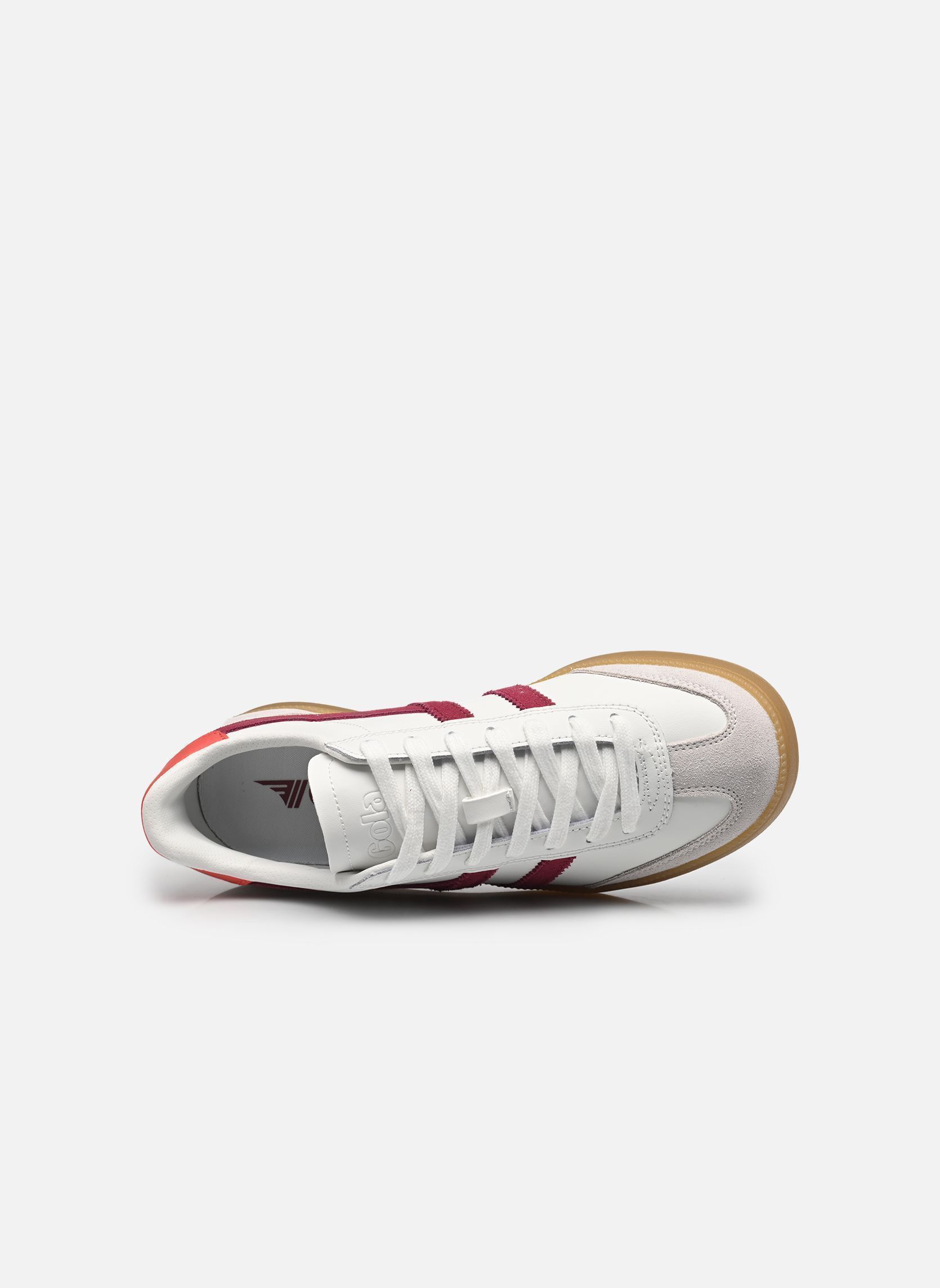 Sneaker Viper Leather W damen weiß Gola Sneaker Viper Leather W damen weiß WHITE/CERISE/CORAL/GUM