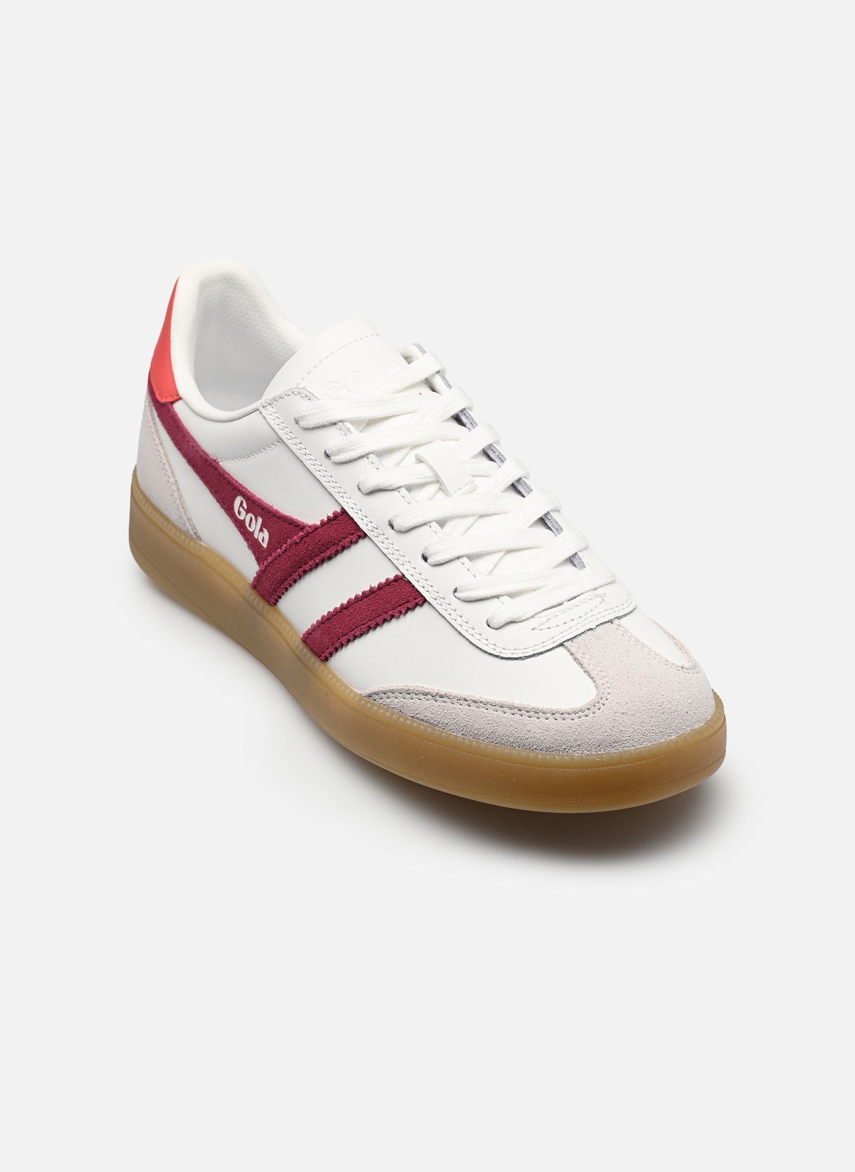 Sneaker Viper Leather W damen weiß Gola Sneaker Viper Leather W damen weiß WHITE/CERISE/CORAL/GUM
