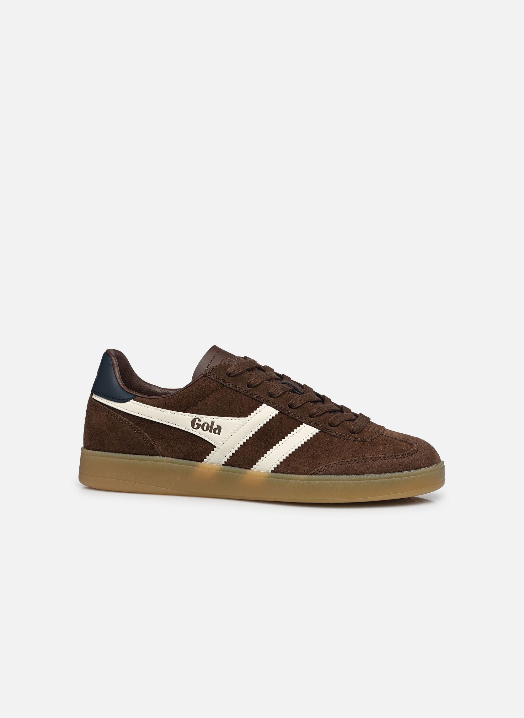 Lage sneakers Viper M heren bruin Gola Lage sneakers Viper M heren bruin ROOT/OFF WHITE/NAVY/GUM