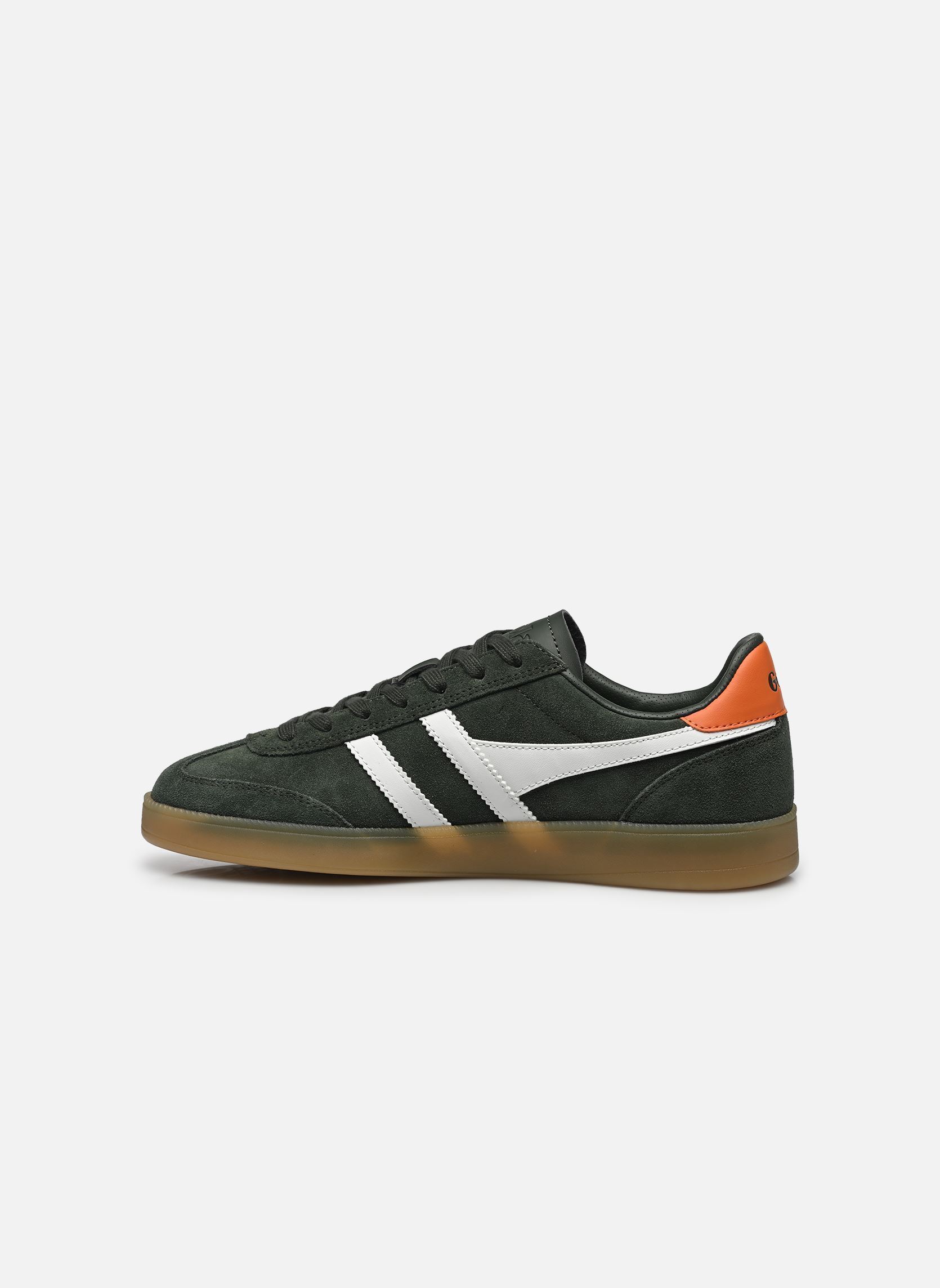 Baskets basses Viper M homme vert Gola Baskets basses Viper M homme vert DARK KHAKI/WHITE/MOODY ORANGE/