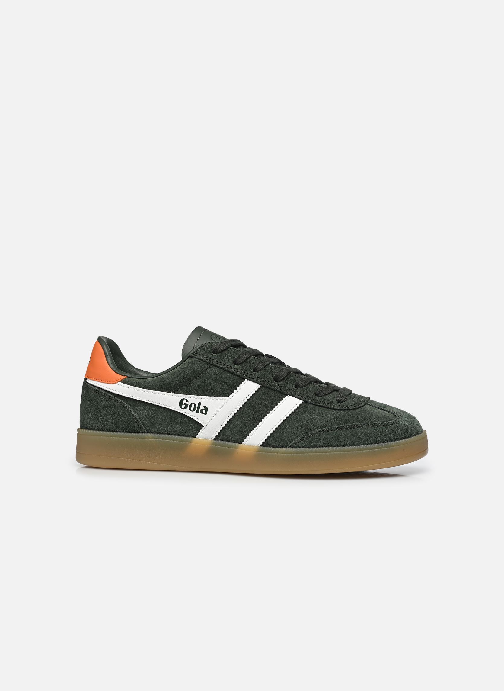 Baskets basses Viper M homme vert Gola Baskets basses Viper M homme vert DARK KHAKI/WHITE/MOODY ORANGE/
