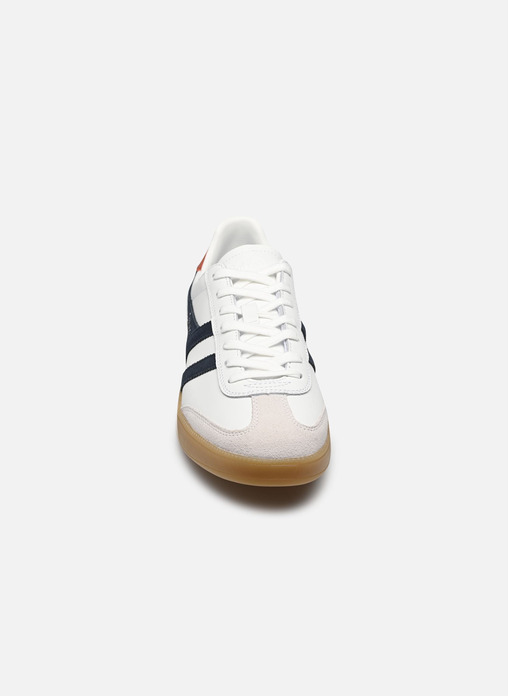 Niedrige Sneaker Viper Leather M herren weiß Gola Niedrige Sneaker Viper Leather M herren weiß WHITE/NAVY/RUST/GUM