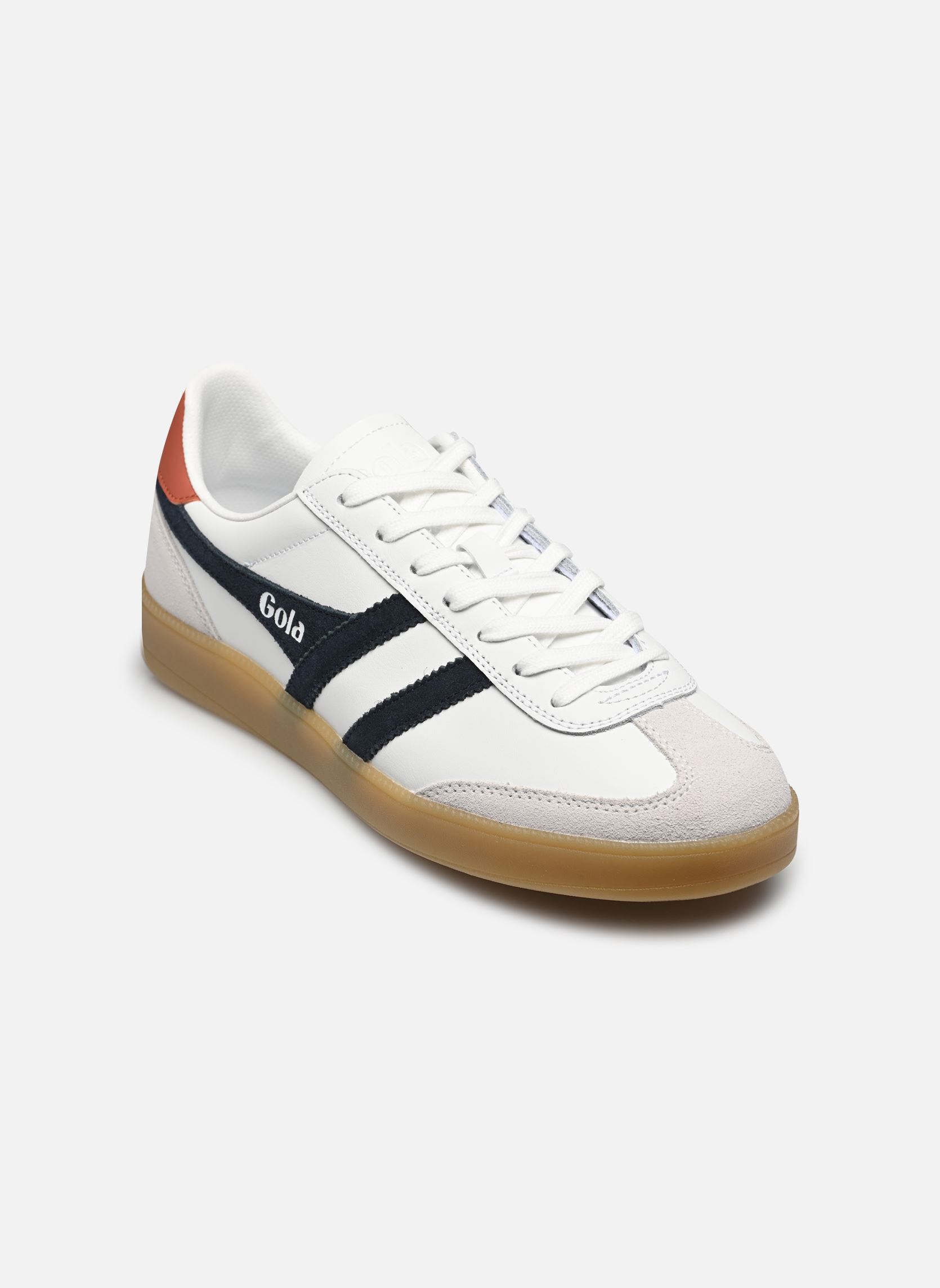 Niedrige Sneaker Viper Leather M herren weiß Gola Niedrige Sneaker Viper Leather M herren weiß WHITE/NAVY/RUST/GUM