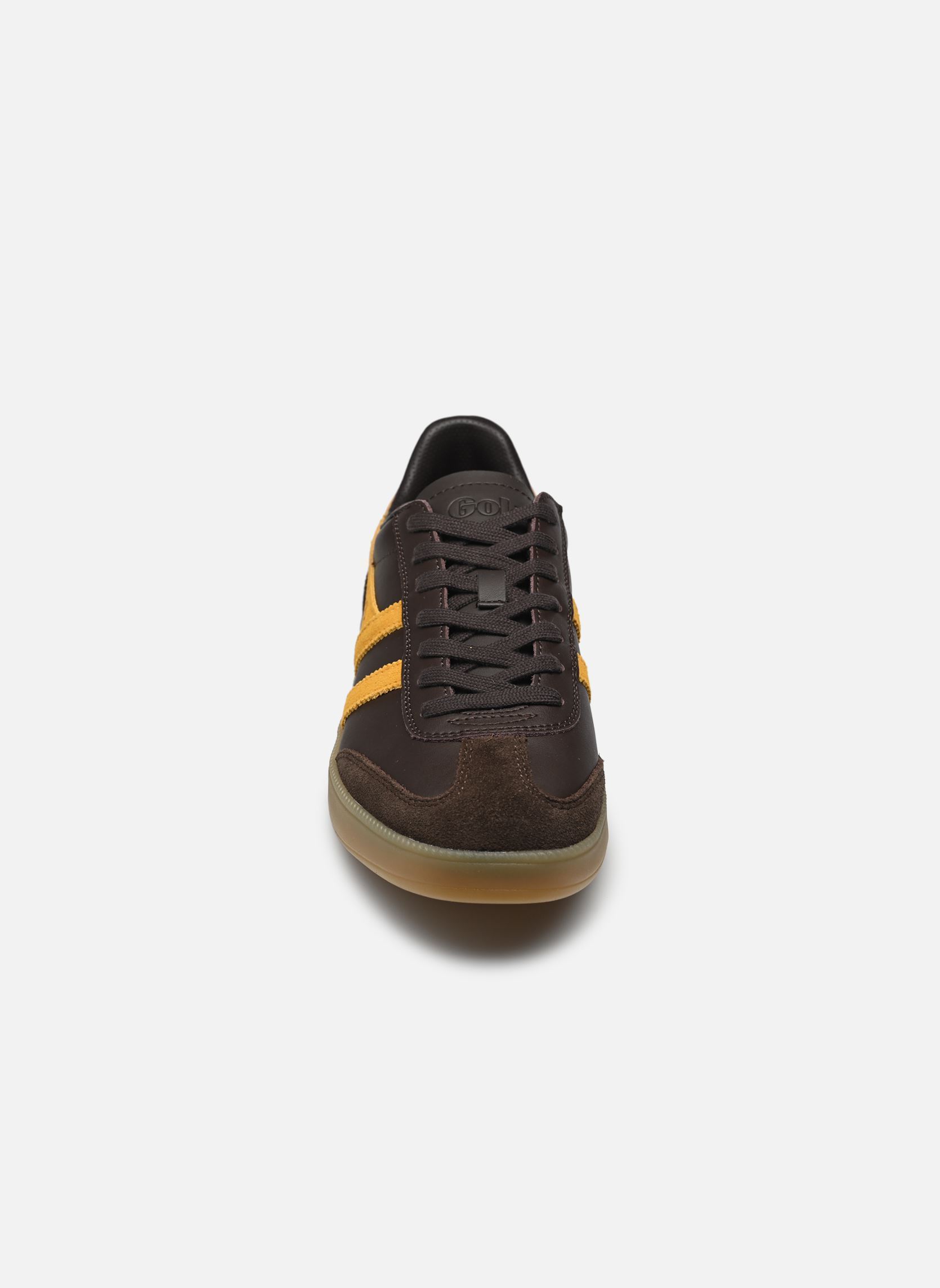 Niedrige Sneaker Viper Leather M herren braun Gola Niedrige Sneaker Viper Leather M herren braun DARK BROWN/SUN/GUM
