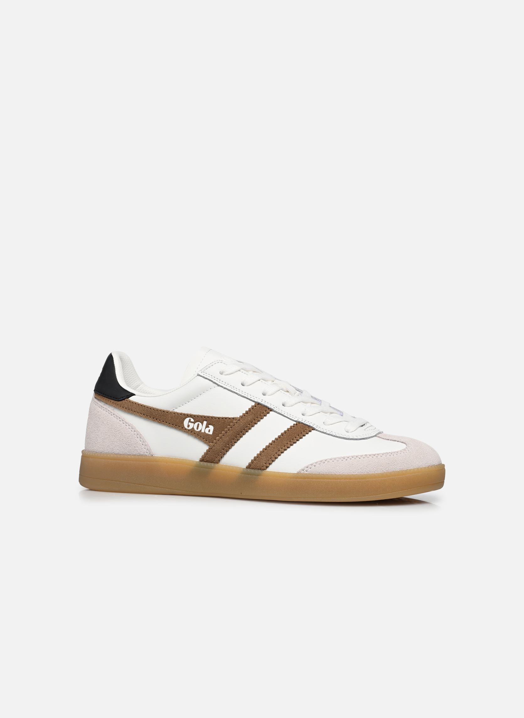 Baskets basses Viper Leather M homme blanc Gola Baskets basses Viper Leather M homme blanc WHITE/TOBACCO/BLACK/GUM