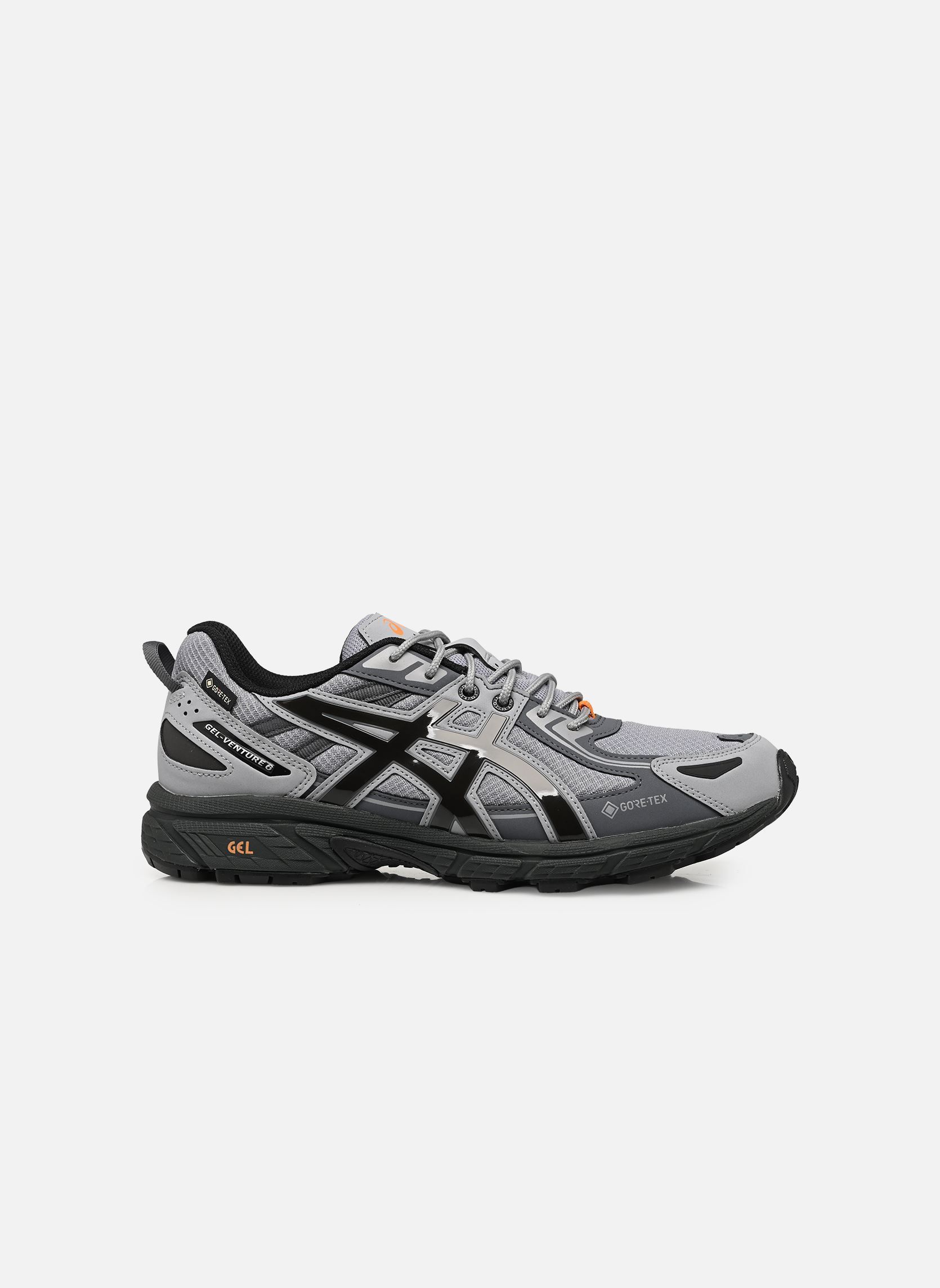 Baskets Gel-Venture 6 GORE-TEX homme noir Asics Baskets Gel-Venture 6 GORE-TEX homme noir GRAVEL/ORANGE CONE