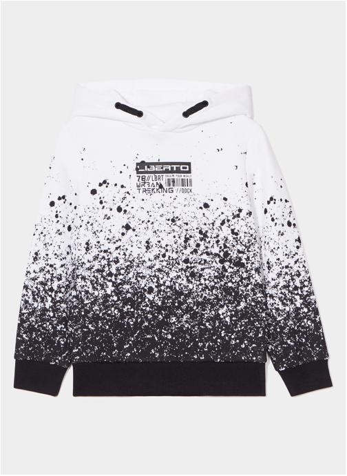LIBERTO Sweats à capuche Sweat - LIB2ASTEROIDE garçon blanc