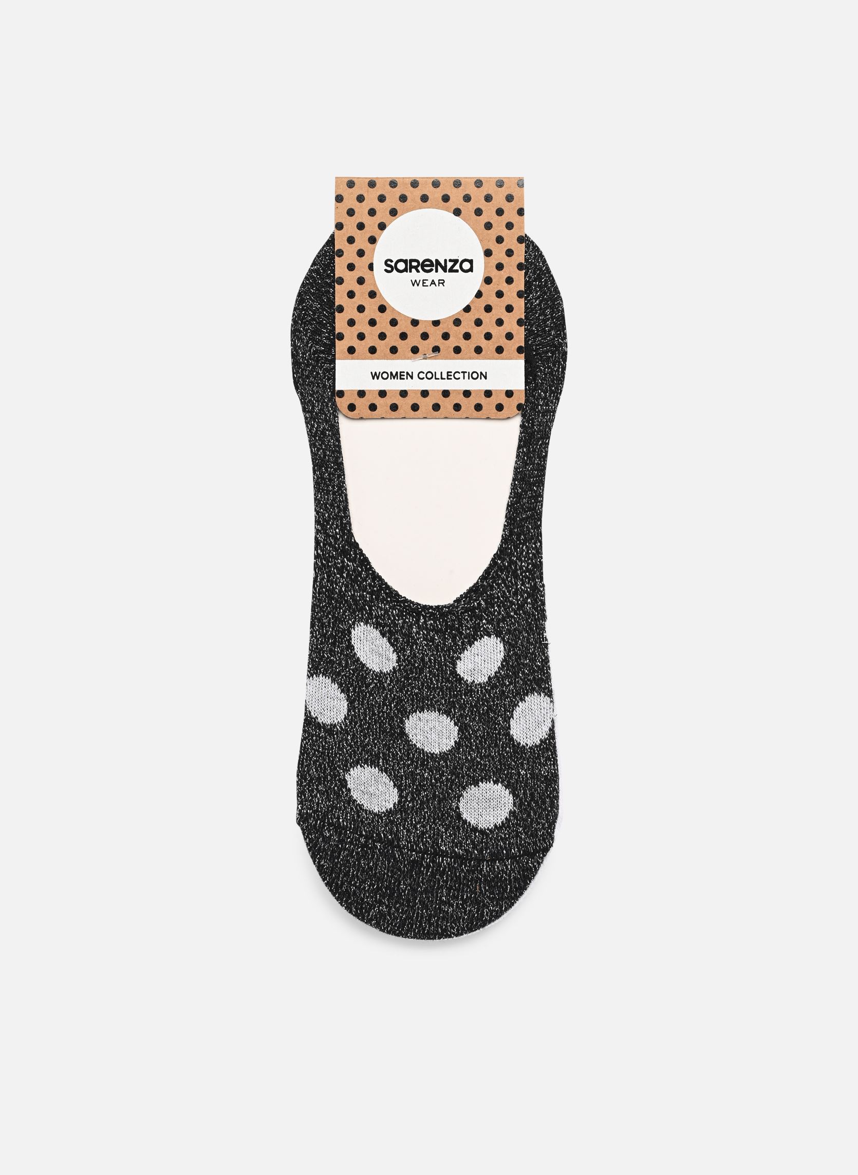 Socken Lot de 3 paires protège pied pois femme damen schwarz Sarenza Wear Socken Lot de 3 paires protège pied pois femme damen schwarz NOIR