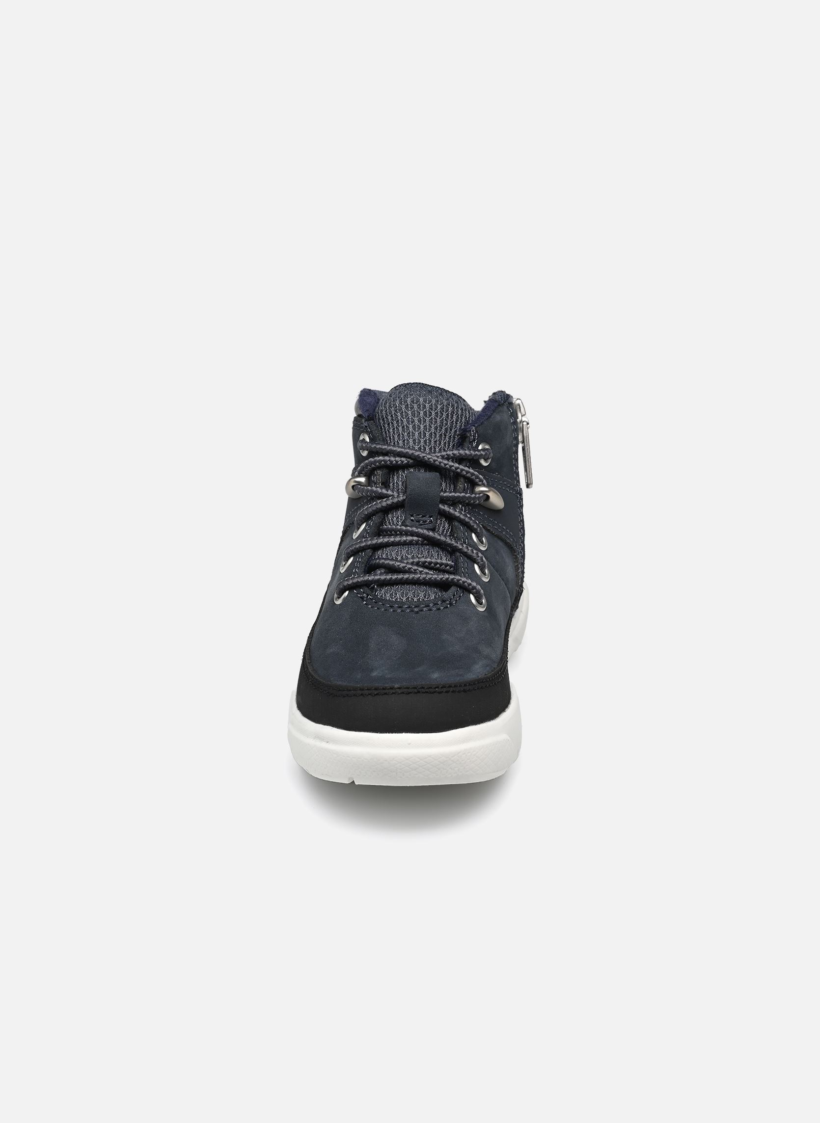 Baskets SENECA BAY MID LACE UP WITH ZIP SNEAKER bleu Timberland Baskets SENECA BAY MID LACE UP WITH ZIP SNEAKER bleu DARK BLUE NUBUCK
