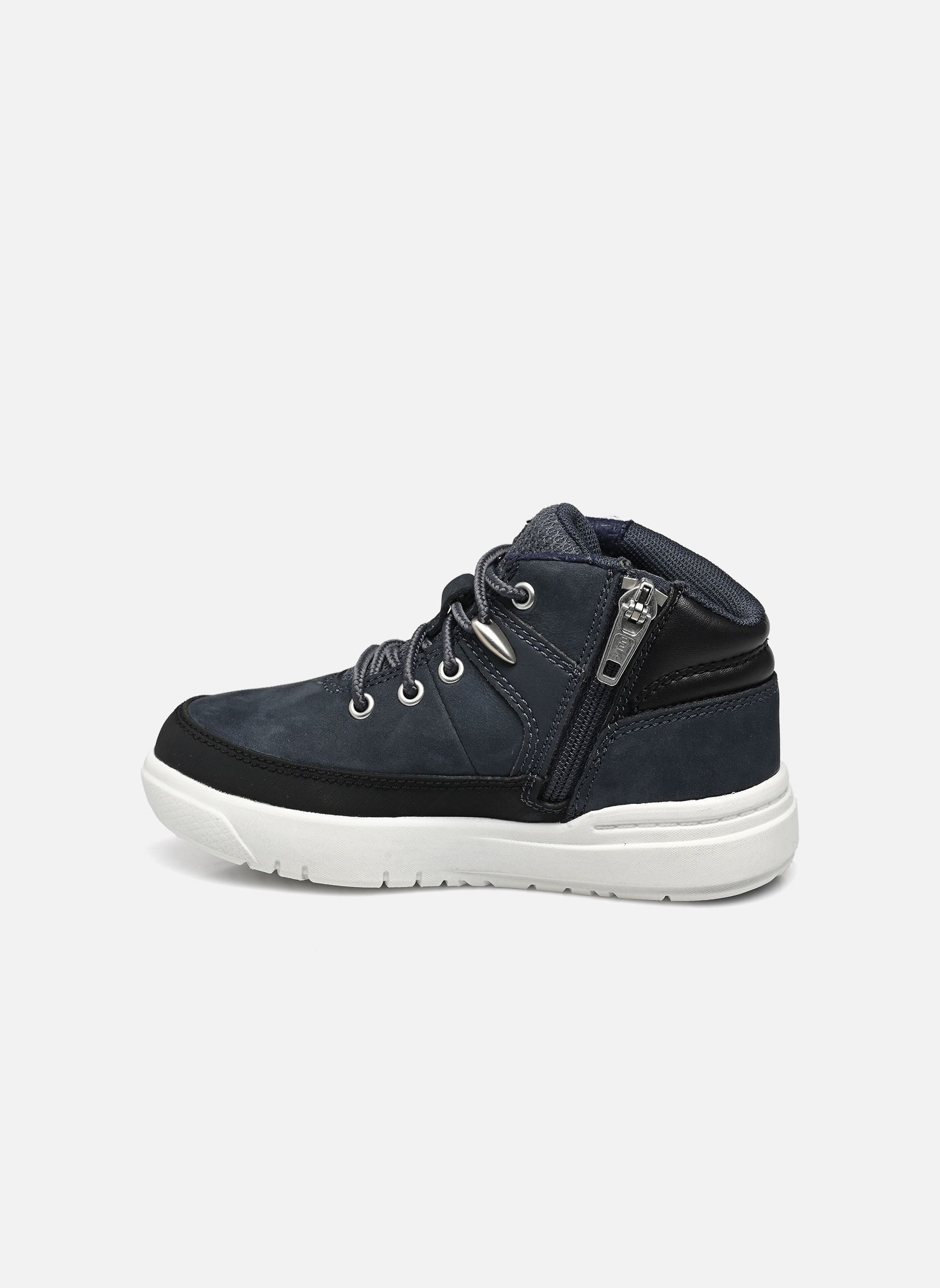 Baskets SENECA BAY MID LACE UP WITH ZIP SNEAKER bleu Timberland Baskets SENECA BAY MID LACE UP WITH ZIP SNEAKER bleu DARK BLUE NUBUCK