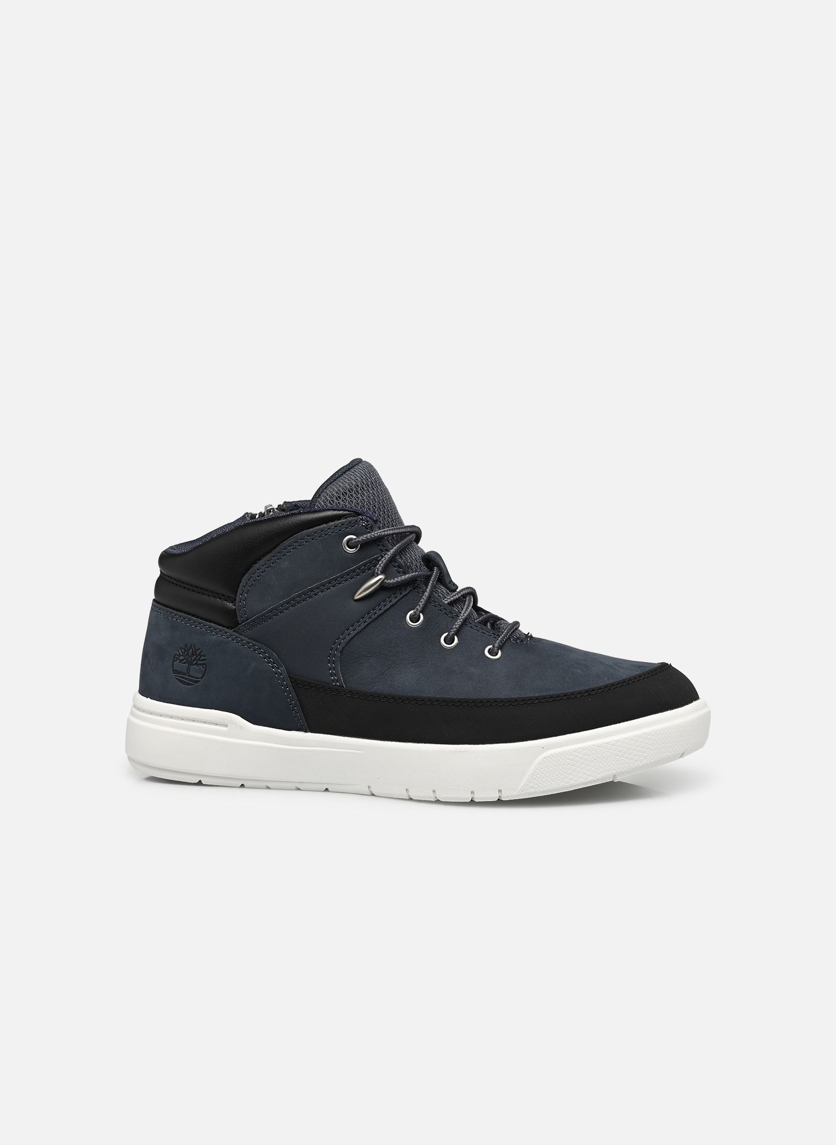 Baskets SENECA BAY MID LACE UP WITH ZIP SNEAKER bleu Timberland Baskets SENECA BAY MID LACE UP WITH ZIP SNEAKER bleu DARK BLUE NUBUCK