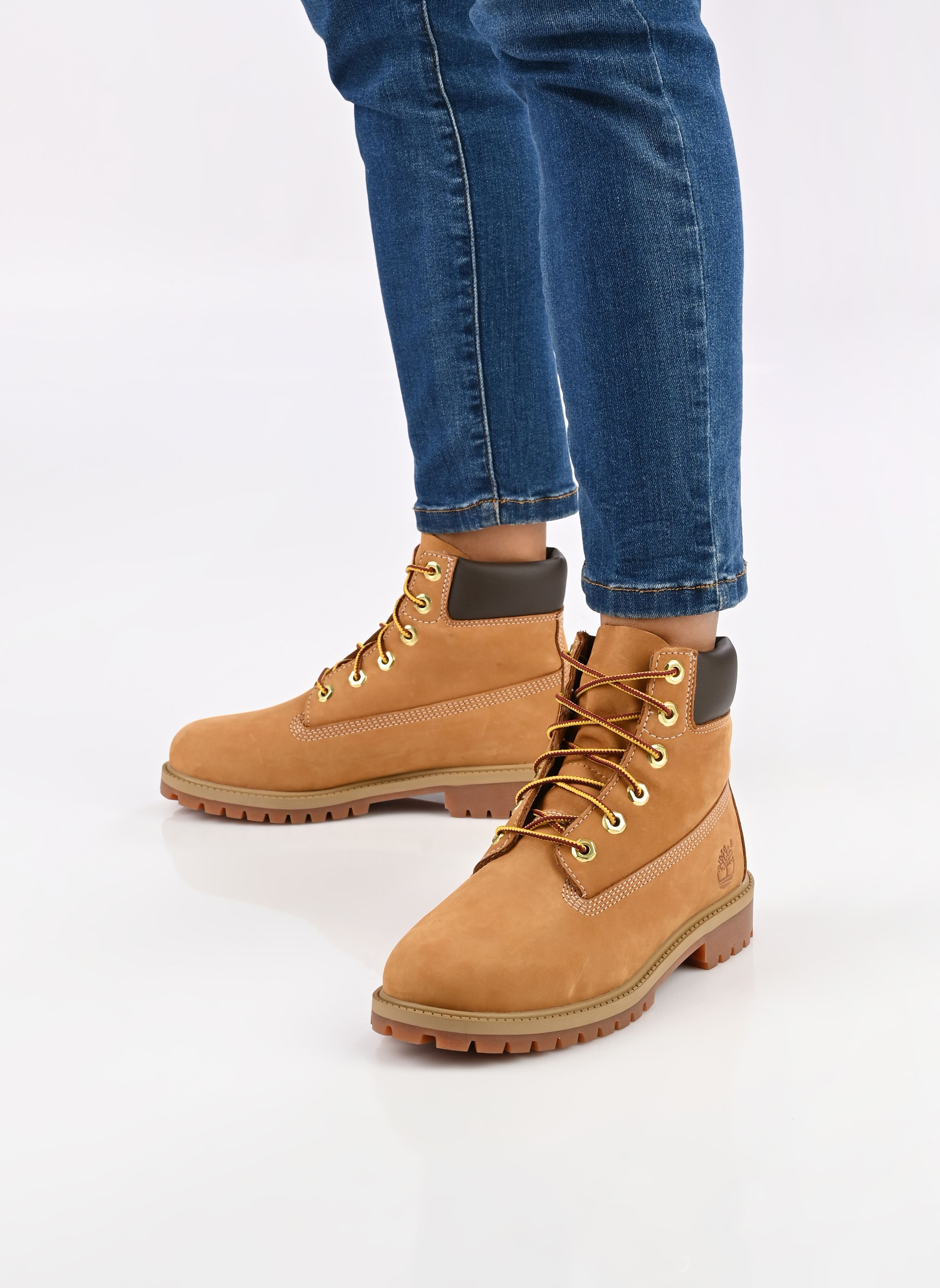 Laarzen TIMBERLAND PREMIUM 6 INCH LACE UP WATERP beige Timberland Laarzen TIMBERLAND PREMIUM 6 INCH LACE UP WATERP beige WHEAT
