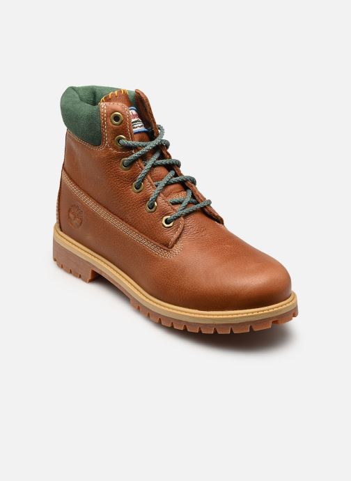 Timberland Laarzen TIMBERLAND PREMIUM 6 INCH LACE UP WATERP jongens bruin