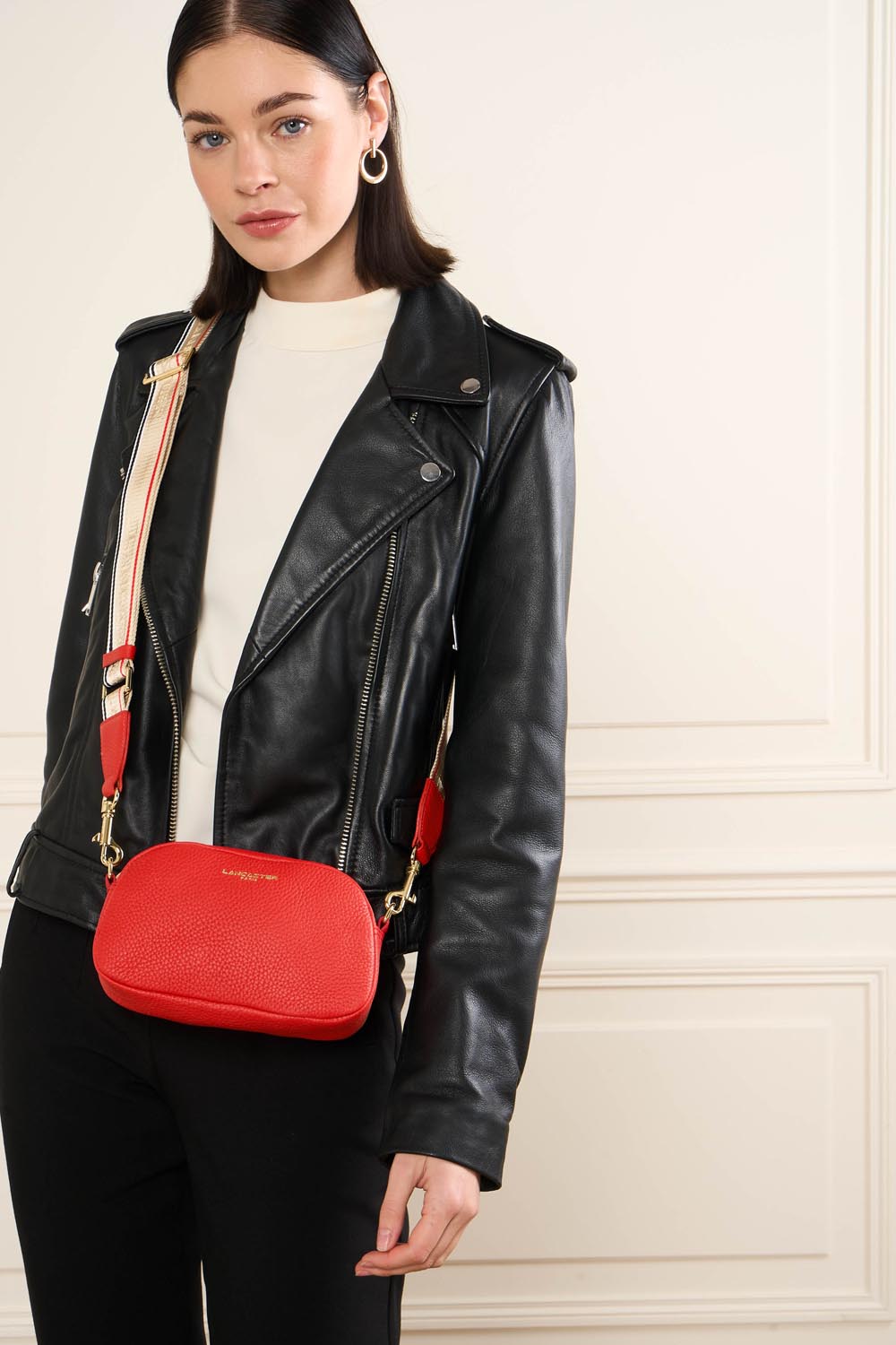 Sacs à main Studio Mimi femme rose Lancaster Sacs à main Studio Mimi femme rose Rose saumon