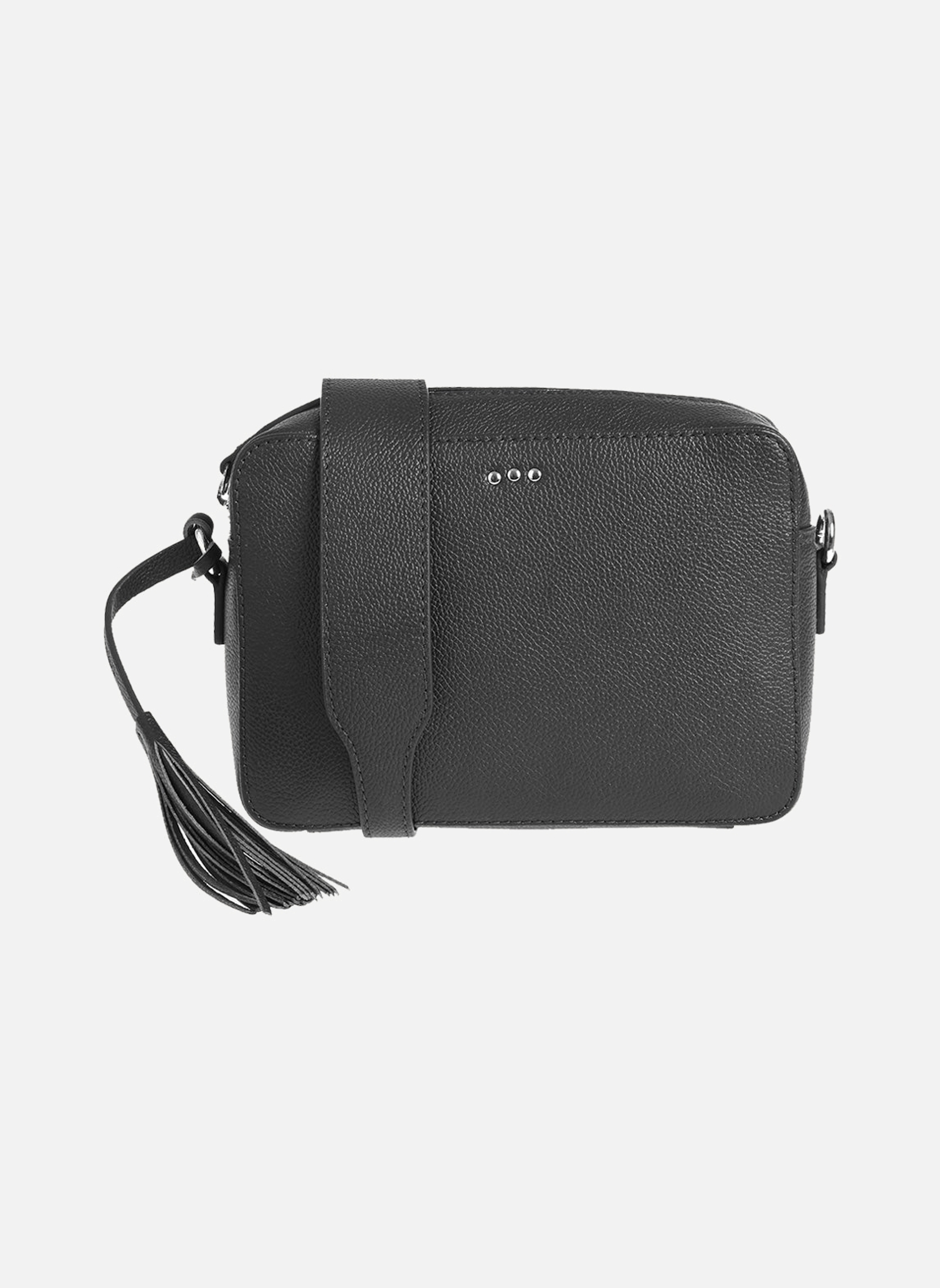 Bandoulière LOXWOOD en cuir grainé