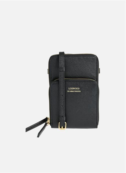 Loxwood Accessoires divers JILL - Pochette téléphone en cuir grainé - NOIR femme noir