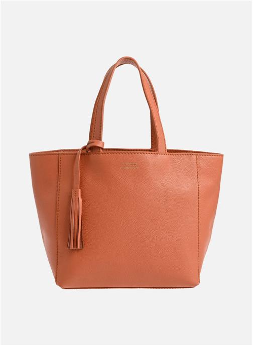 Loxwood Cabas Petit cabas PARISIEN - Cuir grainé - ARGILE femme orange