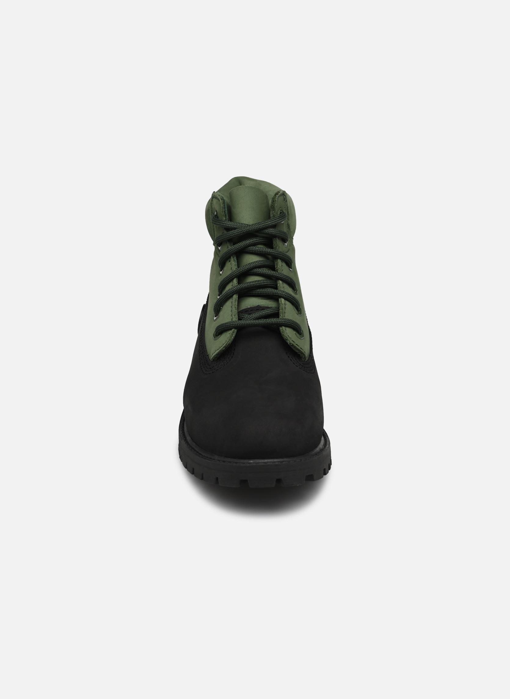 Bottes TIMBERLAND PREMIUM 6 INCH LACE UP WATERP noir Timberland Bottes TIMBERLAND PREMIUM 6 INCH LACE UP WATERP noir BLACK NUBUCK W DARK GREEN