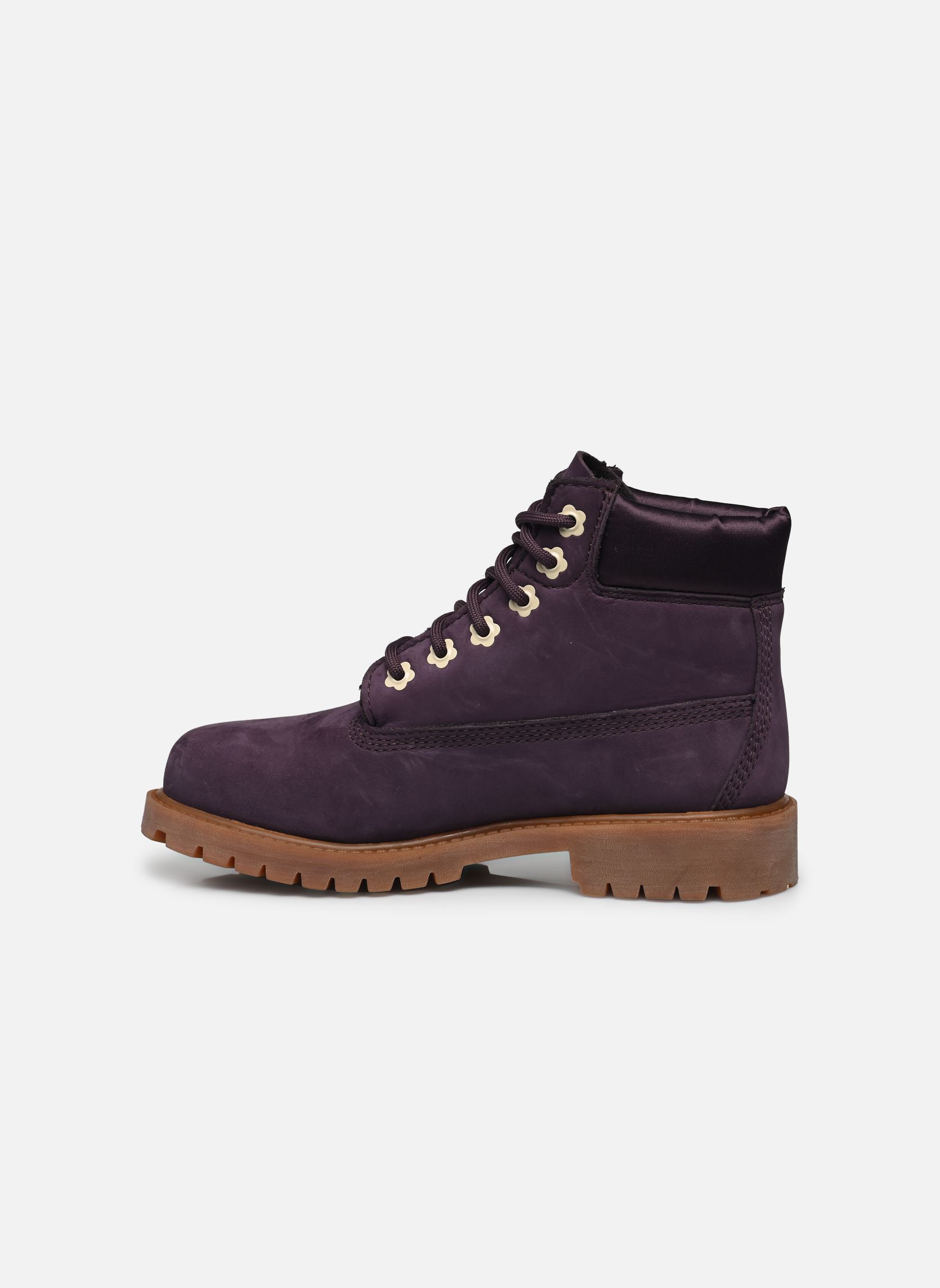 Bottes TIMBERLAND PREMIUM 6 INCH LACE UP WATERP violet Timberland Bottes TIMBERLAND PREMIUM 6 INCH LACE UP WATERP violet DARK PURPLE NUBUCK