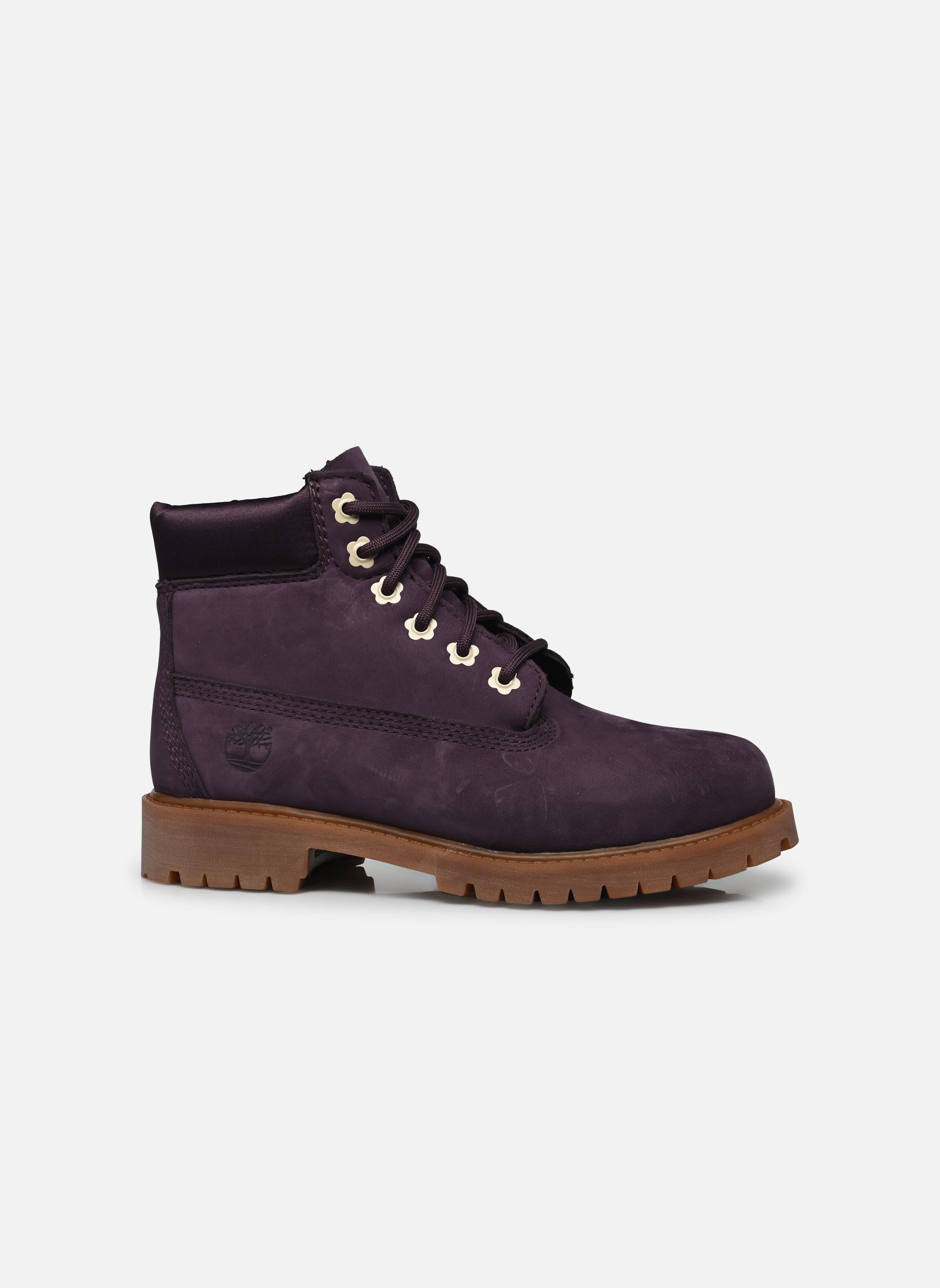 Bottes TIMBERLAND PREMIUM 6 INCH LACE UP WATERP violet Timberland Bottes TIMBERLAND PREMIUM 6 INCH LACE UP WATERP violet DARK PURPLE NUBUCK