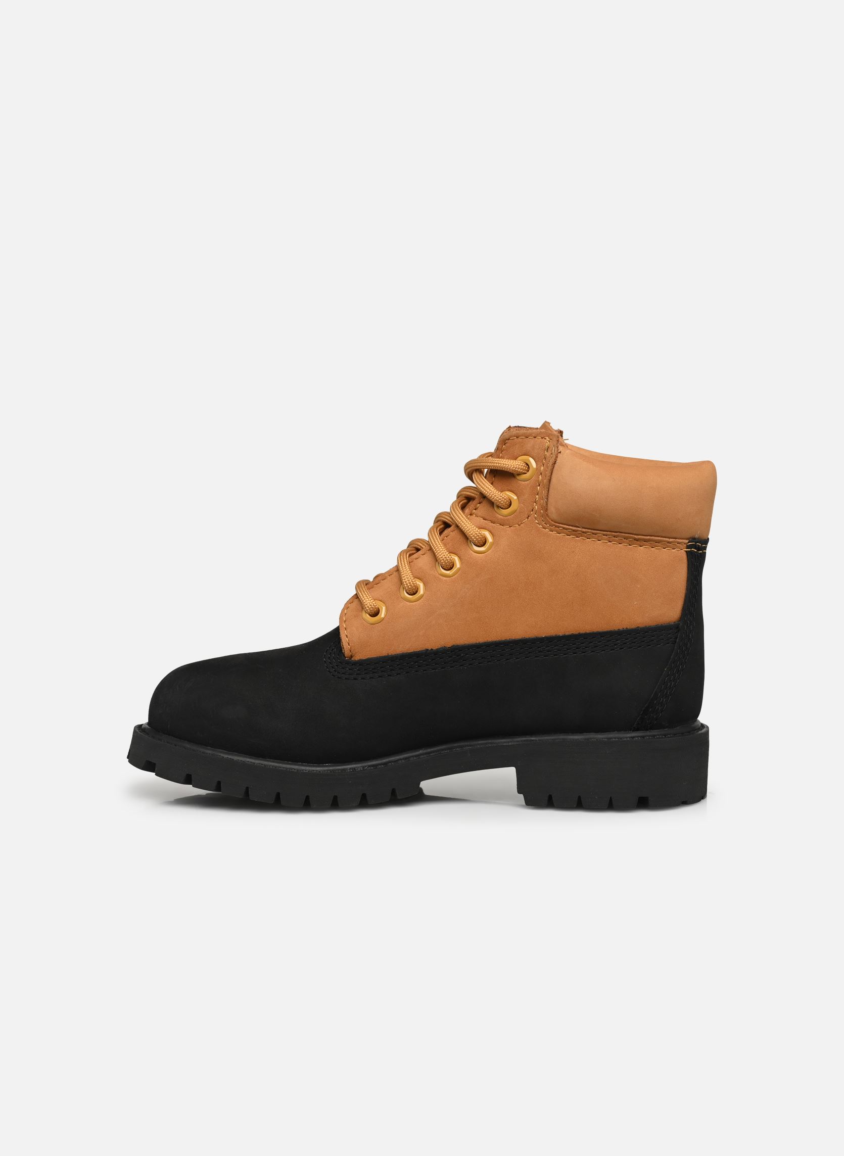 Bottes TIMBERLAND PREMIUM 6 INCH LACE UP WATERP noir Timberland Bottes TIMBERLAND PREMIUM 6 INCH LACE UP WATERP noir BLACK NUBUCK W WHEAT