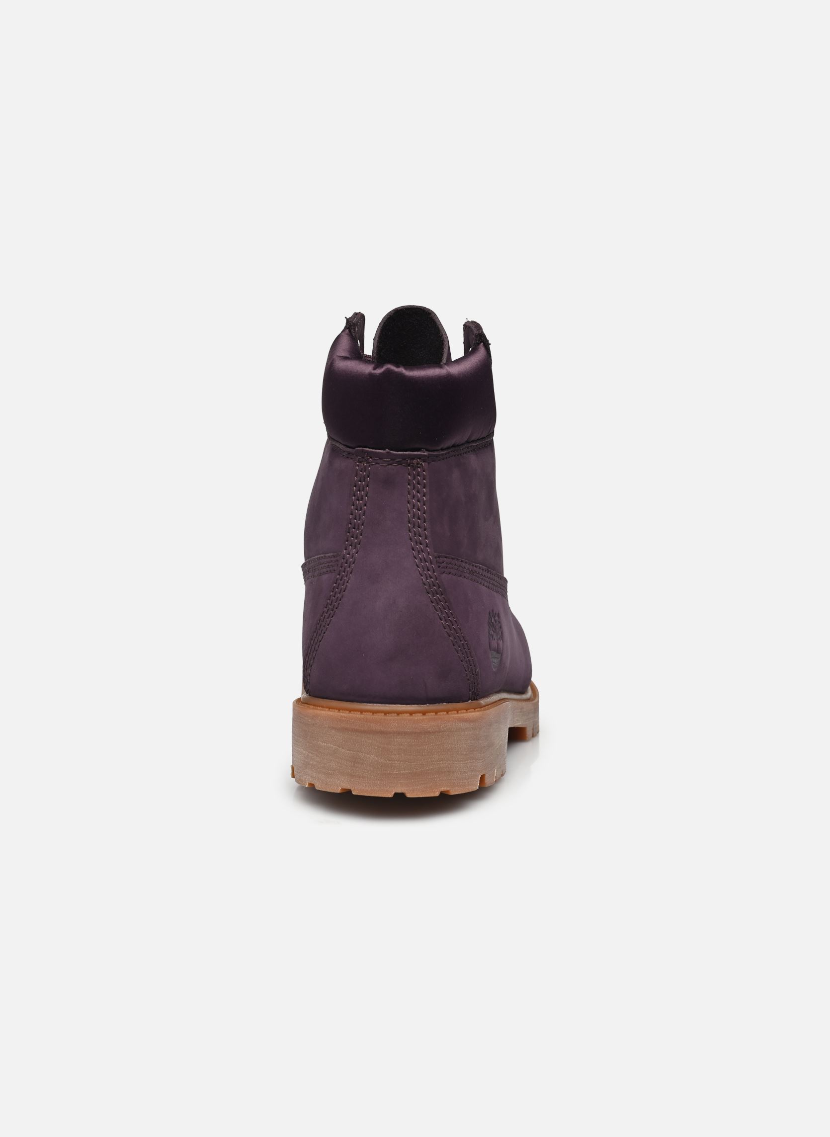 Laarzen TIMBERLAND PREMIUM 6 INCH LACE UP WATERP paars Timberland Laarzen TIMBERLAND PREMIUM 6 INCH LACE UP WATERP paars DARK PURPLE NUBUCK