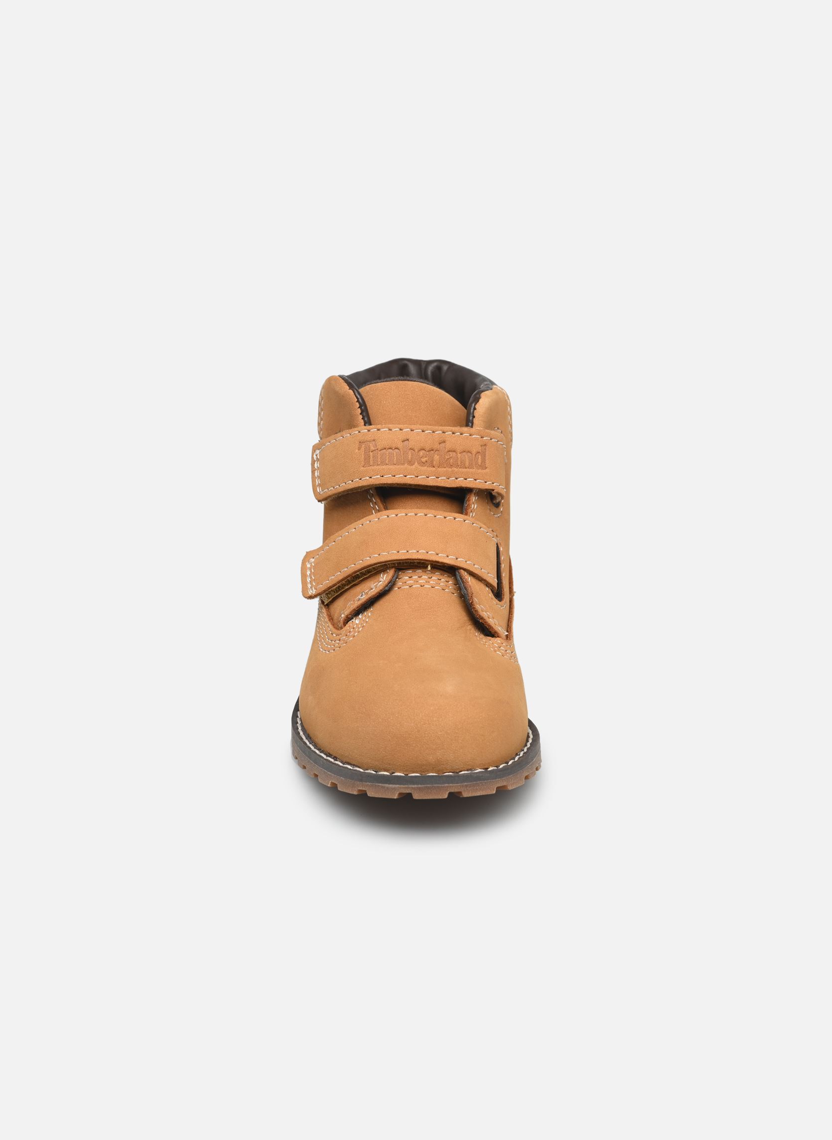 Bottines POKEY PINE MID HOOK & LOOP BOOT jaune Timberland Bottines POKEY PINE MID HOOK & LOOP BOOT jaune WHEAT