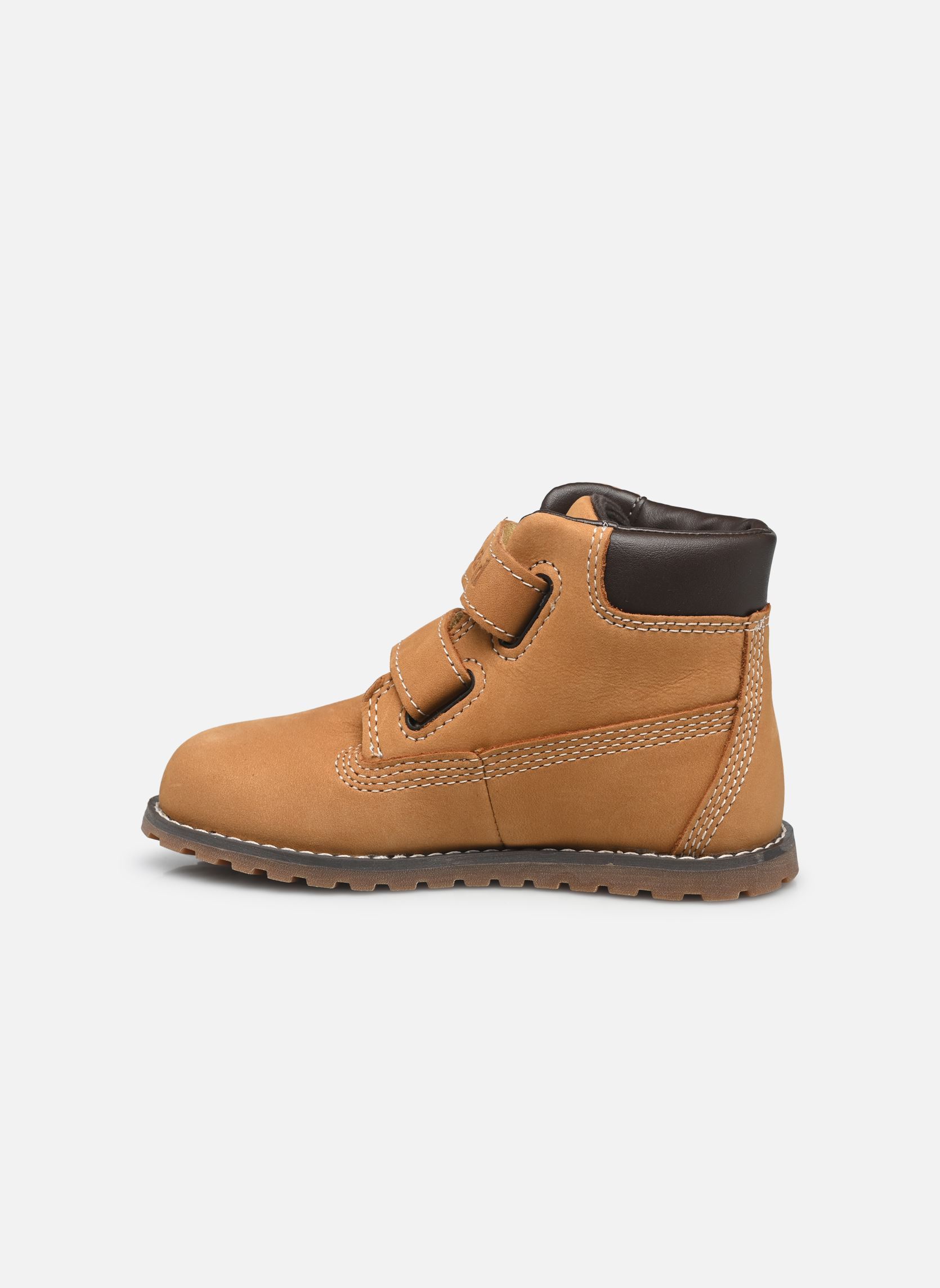 Bottines POKEY PINE MID HOOK & LOOP BOOT jaune Timberland Bottines POKEY PINE MID HOOK & LOOP BOOT jaune WHEAT