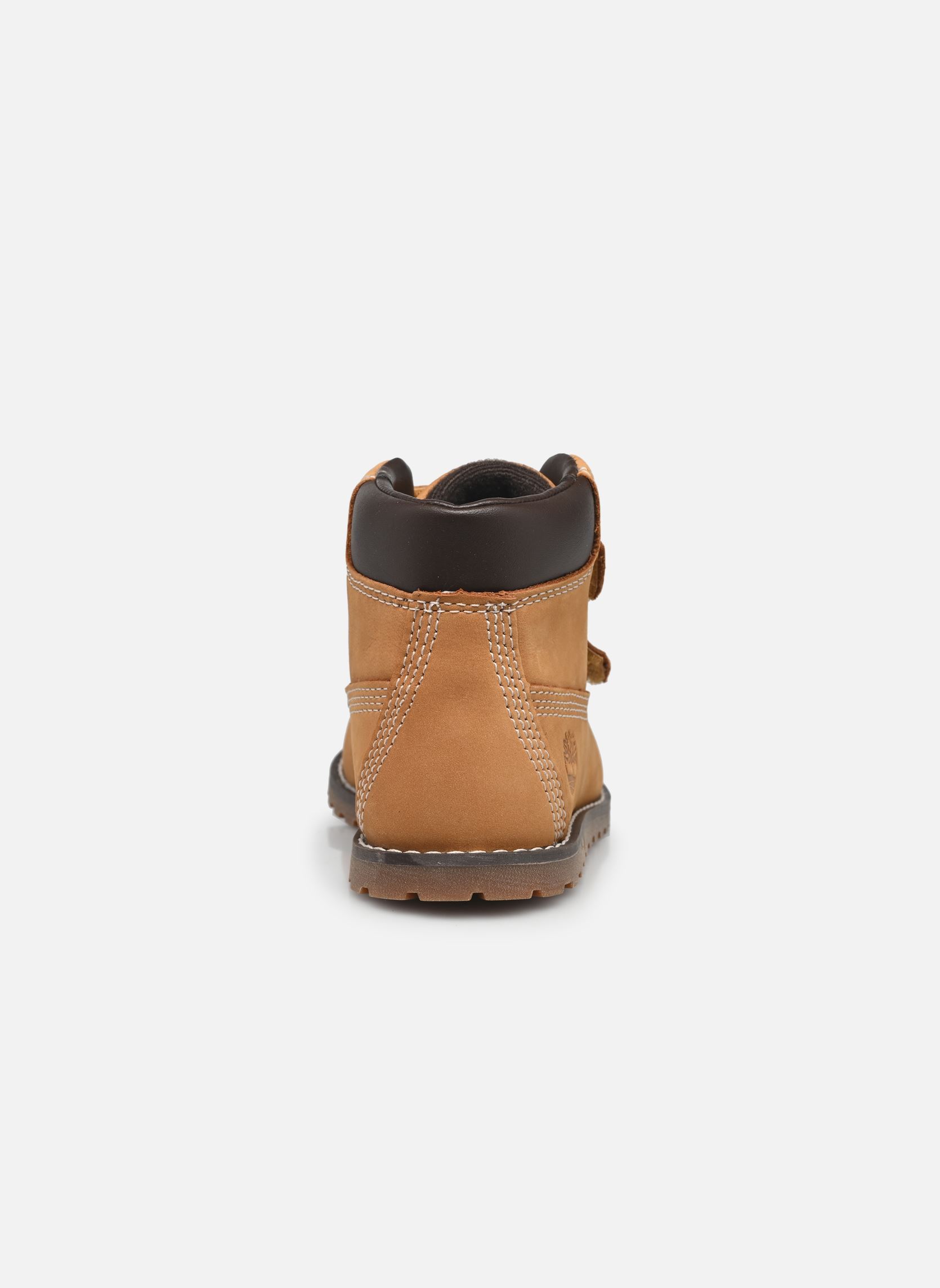 Bottines POKEY PINE MID HOOK & LOOP BOOT jaune Timberland Bottines POKEY PINE MID HOOK & LOOP BOOT jaune WHEAT