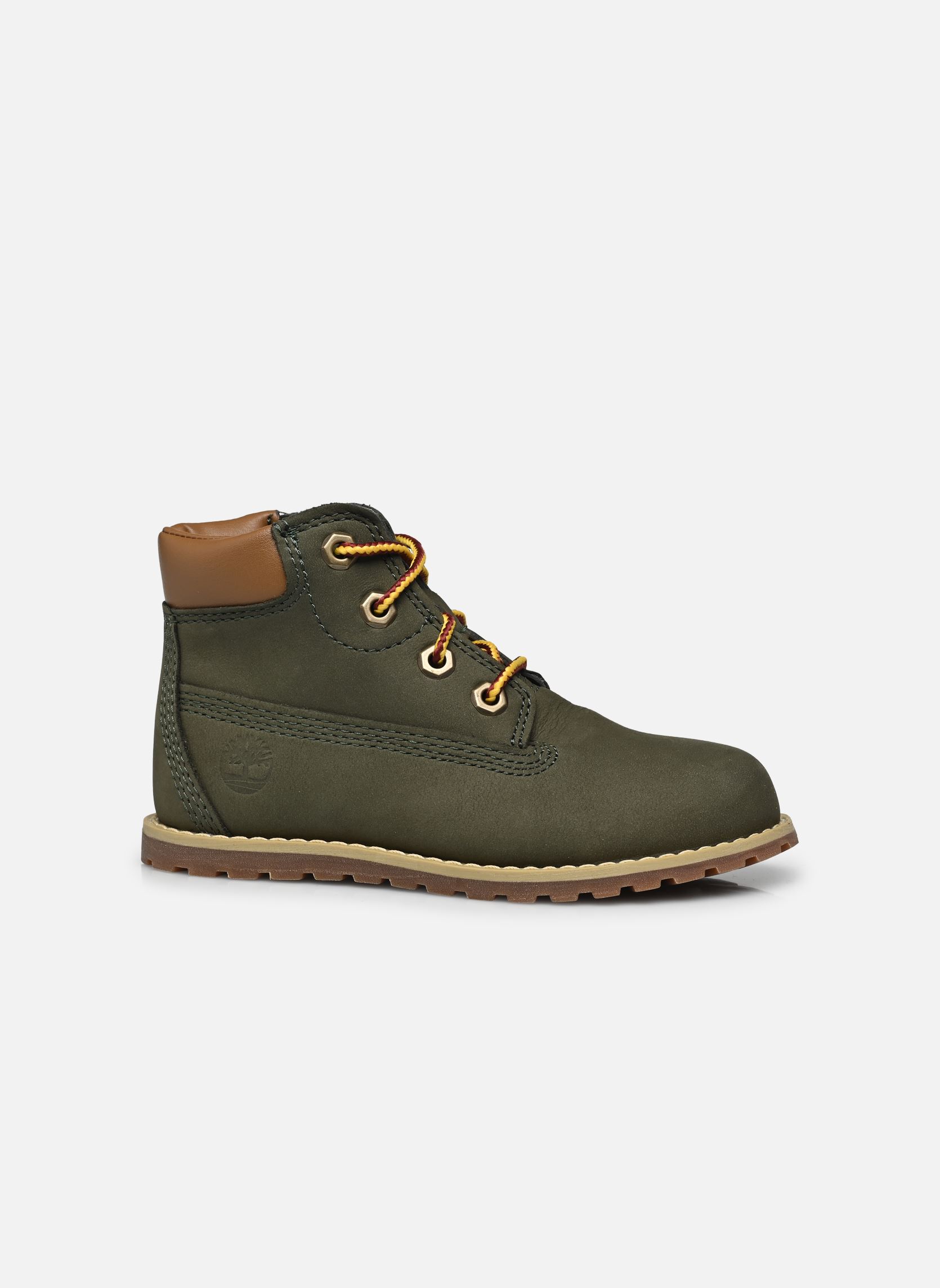 Stiefeletten / Ankle Boots POKEY PINE MID LACE UP WITH ZIP BOOT 581 grün Timberland Stiefeletten / Ankle Boots POKEY PINE MID LACE UP WITH ZIP BOOT 581 grün LEAF GREEN