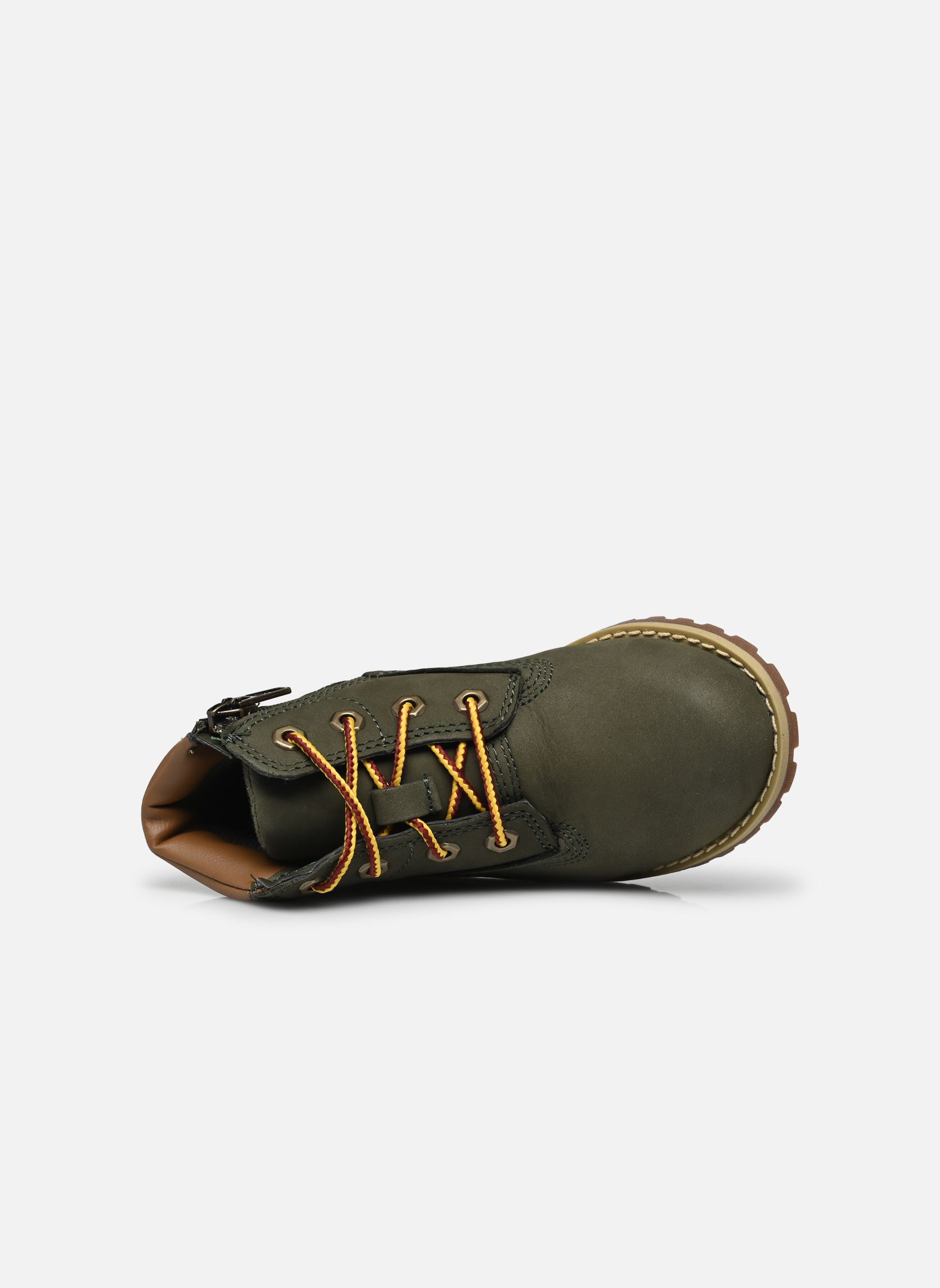 Stiefeletten / Ankle Boots POKEY PINE MID LACE UP WITH ZIP BOOT 581 grün Timberland Stiefeletten / Ankle Boots POKEY PINE MID LACE UP WITH ZIP BOOT 581 grün LEAF GREEN
