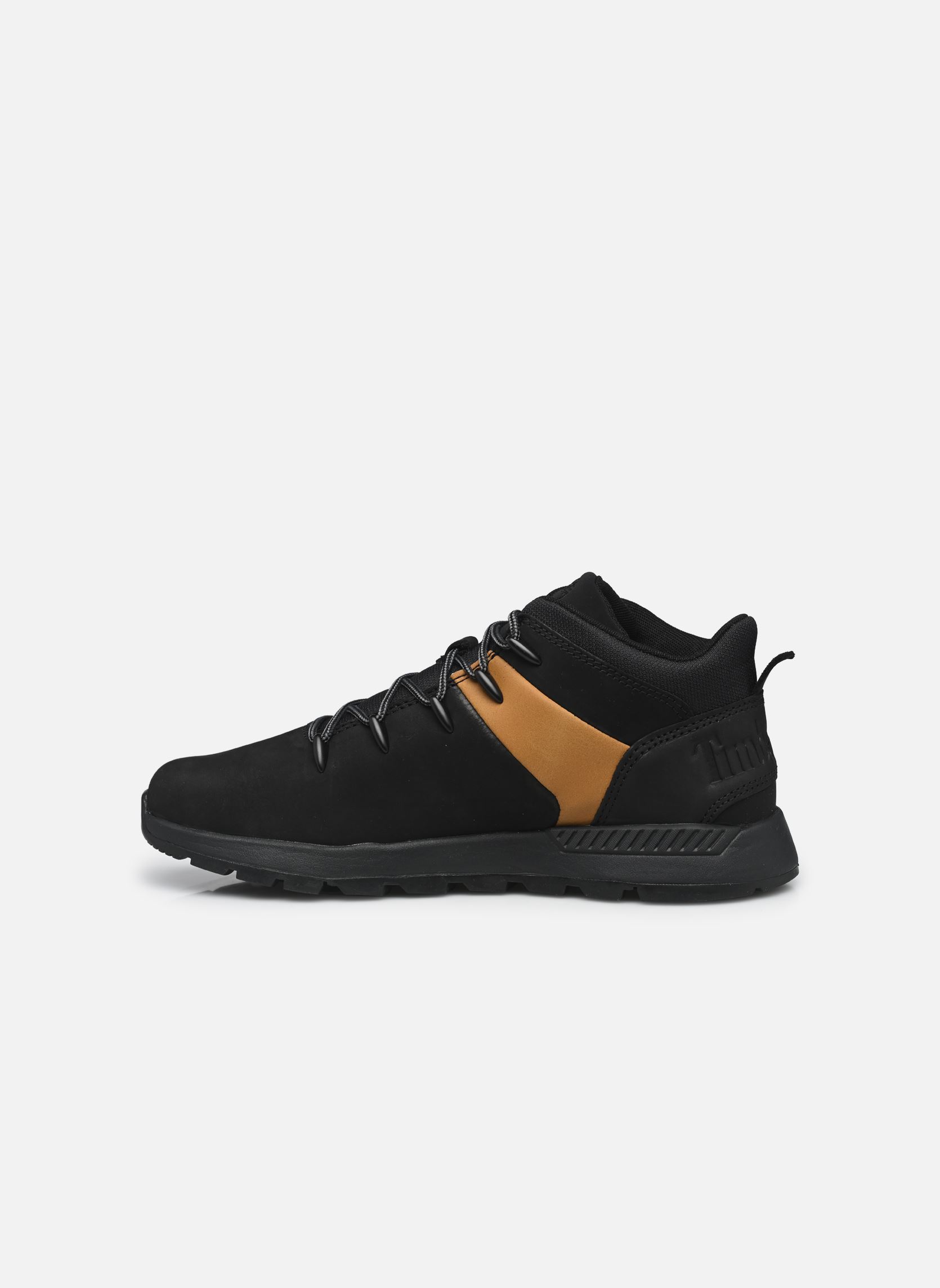 Stiefeletten / Ankle Boots SPRINT TREKKER MID LACE UP SNEAKER MJ1 schwarz Timberland Stiefeletten / Ankle Boots SPRINT TREKKER MID LACE UP SNEAKER MJ1 schwarz BLACK NUBUCK W WHEAT