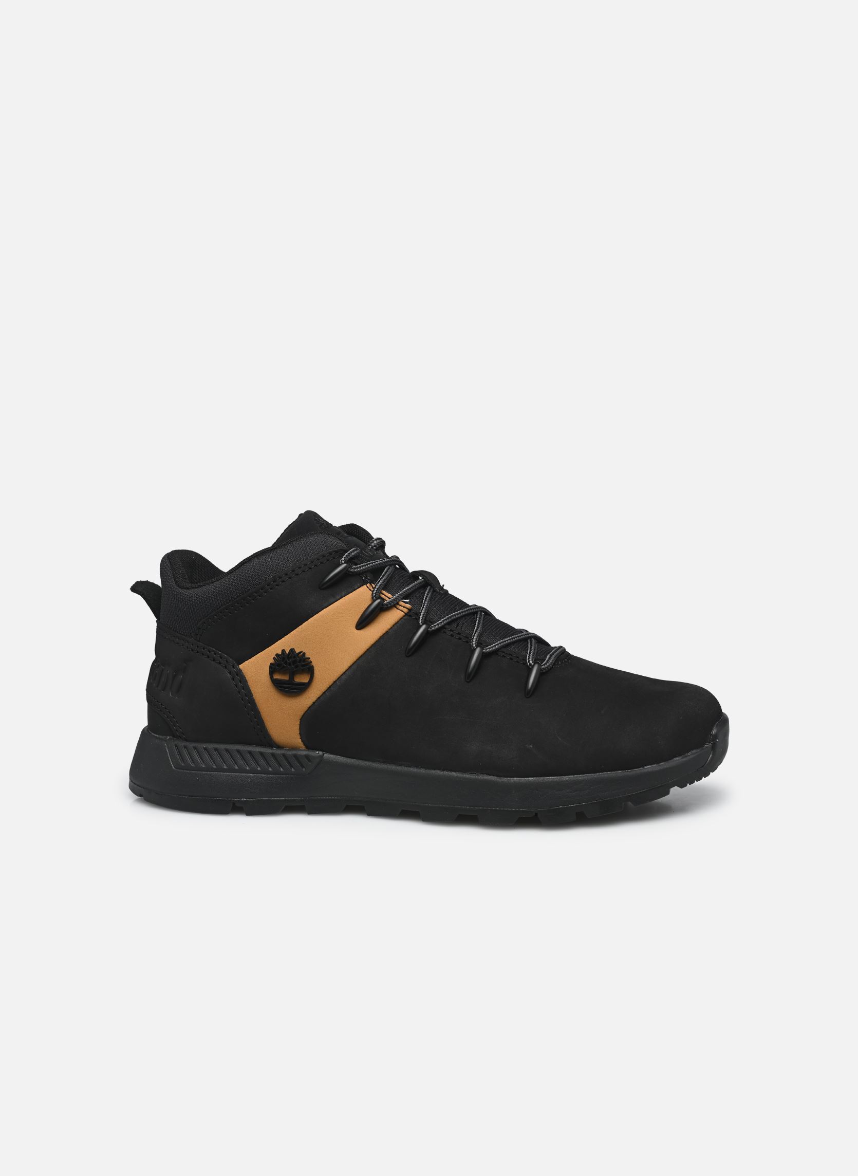 Stiefeletten / Ankle Boots SPRINT TREKKER MID LACE UP SNEAKER MJ1 schwarz Timberland Stiefeletten / Ankle Boots SPRINT TREKKER MID LACE UP SNEAKER MJ1 schwarz BLACK NUBUCK W WHEAT