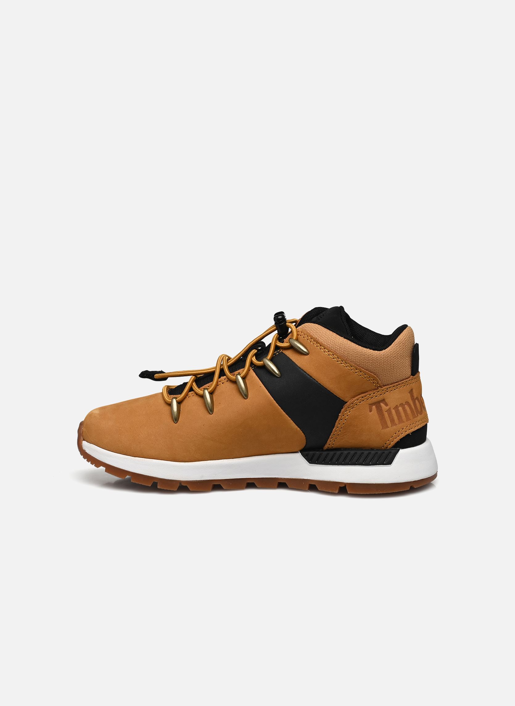Stiefeletten / Ankle Boots SPRINT TREKKER MID LACE UP SNEAKER TB0A gelb Timberland Stiefeletten / Ankle Boots SPRINT TREKKER MID LACE UP SNEAKER TB0A gelb WHEAT NUBUCK W BLACK