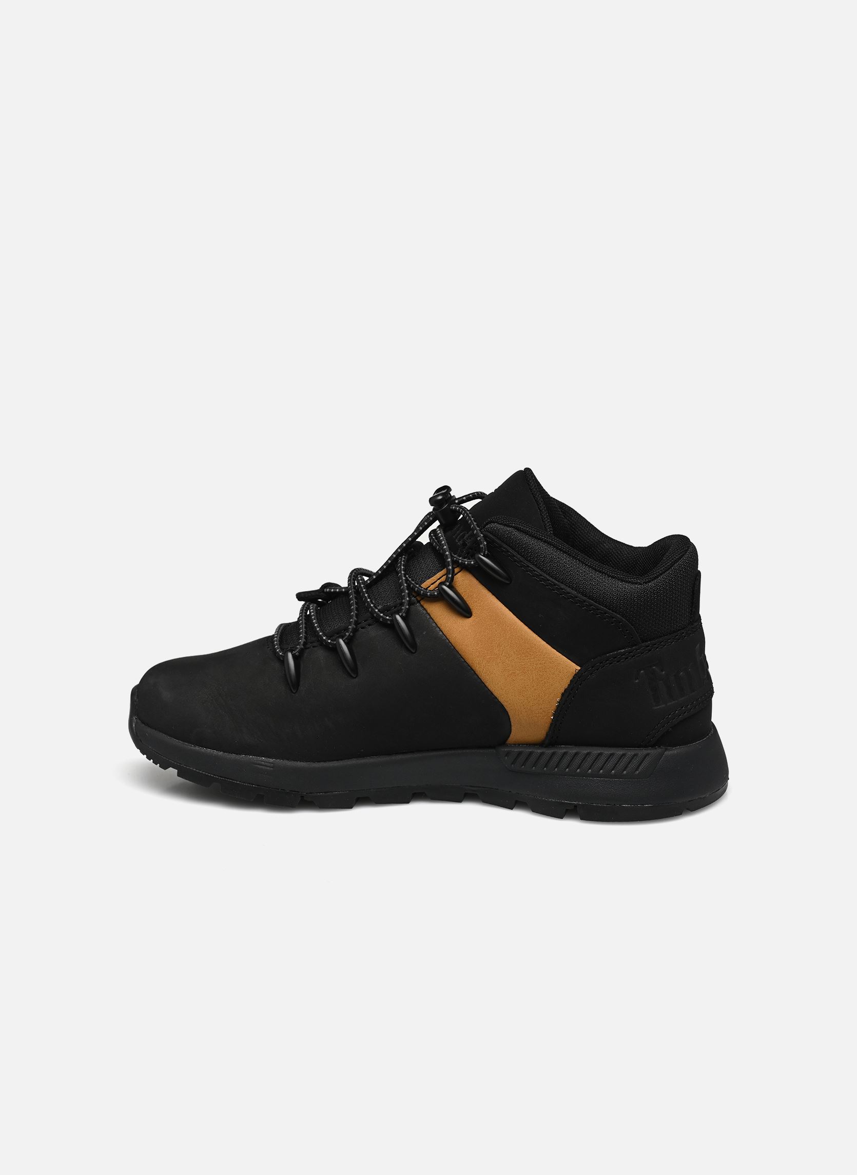 Bottines SPRINT TREKKER MID LACE UP SNEAKER EMJ1 noir Timberland Bottines SPRINT TREKKER MID LACE UP SNEAKER EMJ1 noir BLACK NUBUCK W WHEAT