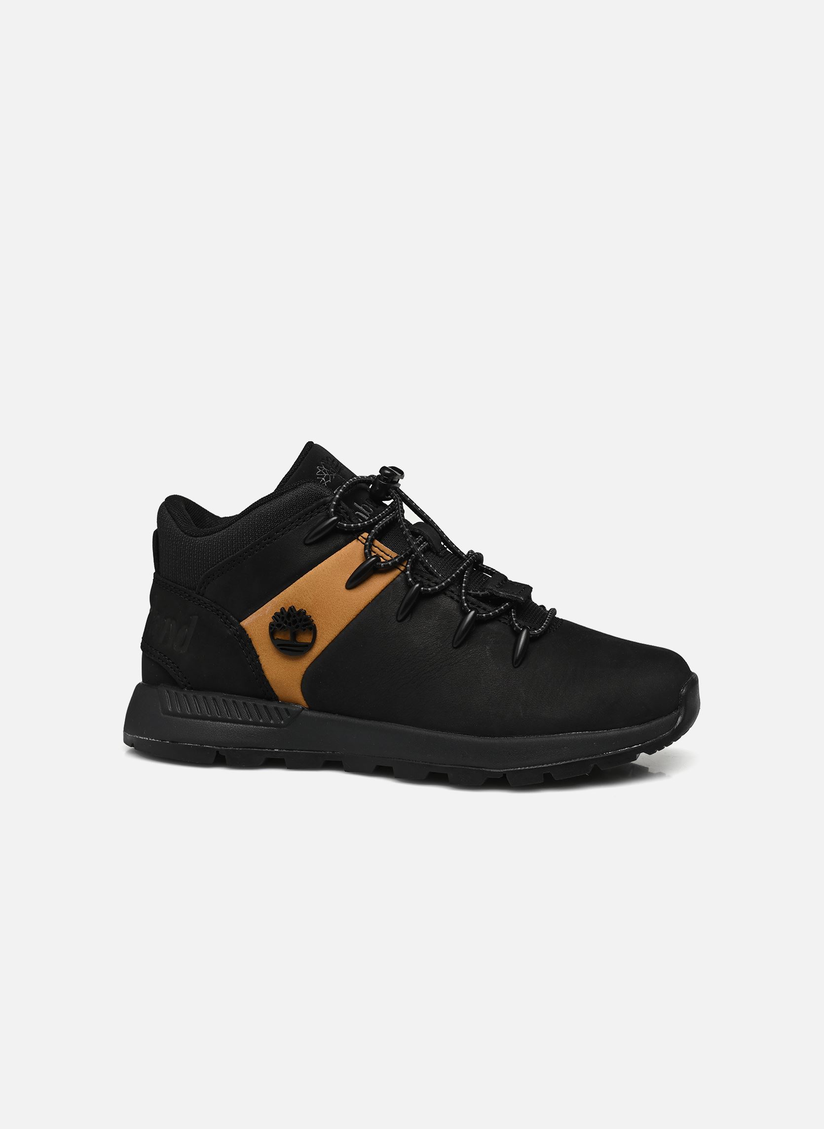 Bottines SPRINT TREKKER MID LACE UP SNEAKER EMJ1 noir Timberland Bottines SPRINT TREKKER MID LACE UP SNEAKER EMJ1 noir BLACK NUBUCK W WHEAT