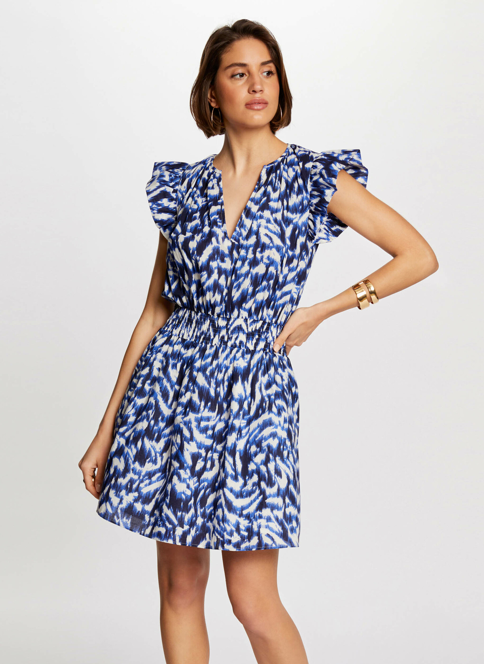 Morgan Robes Robes courtes - 241-RODIL.F femme bleu | Sarenza France