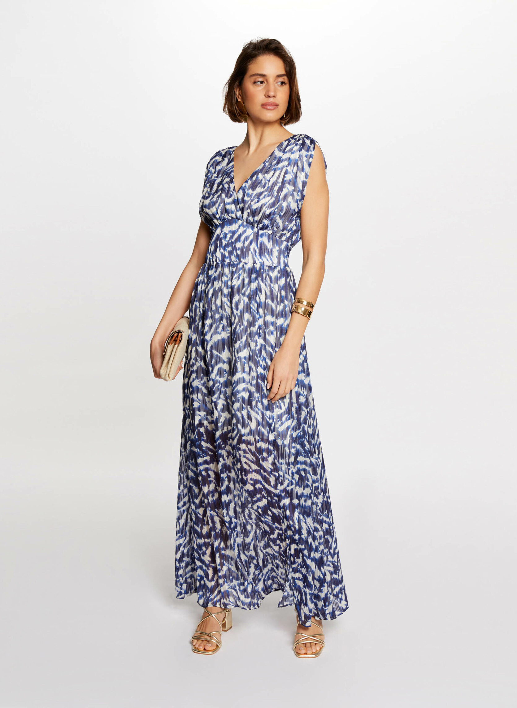 Robes 241-RODE.F femme bleu Morgan Robes 241-RODE.F femme bleu Bleu