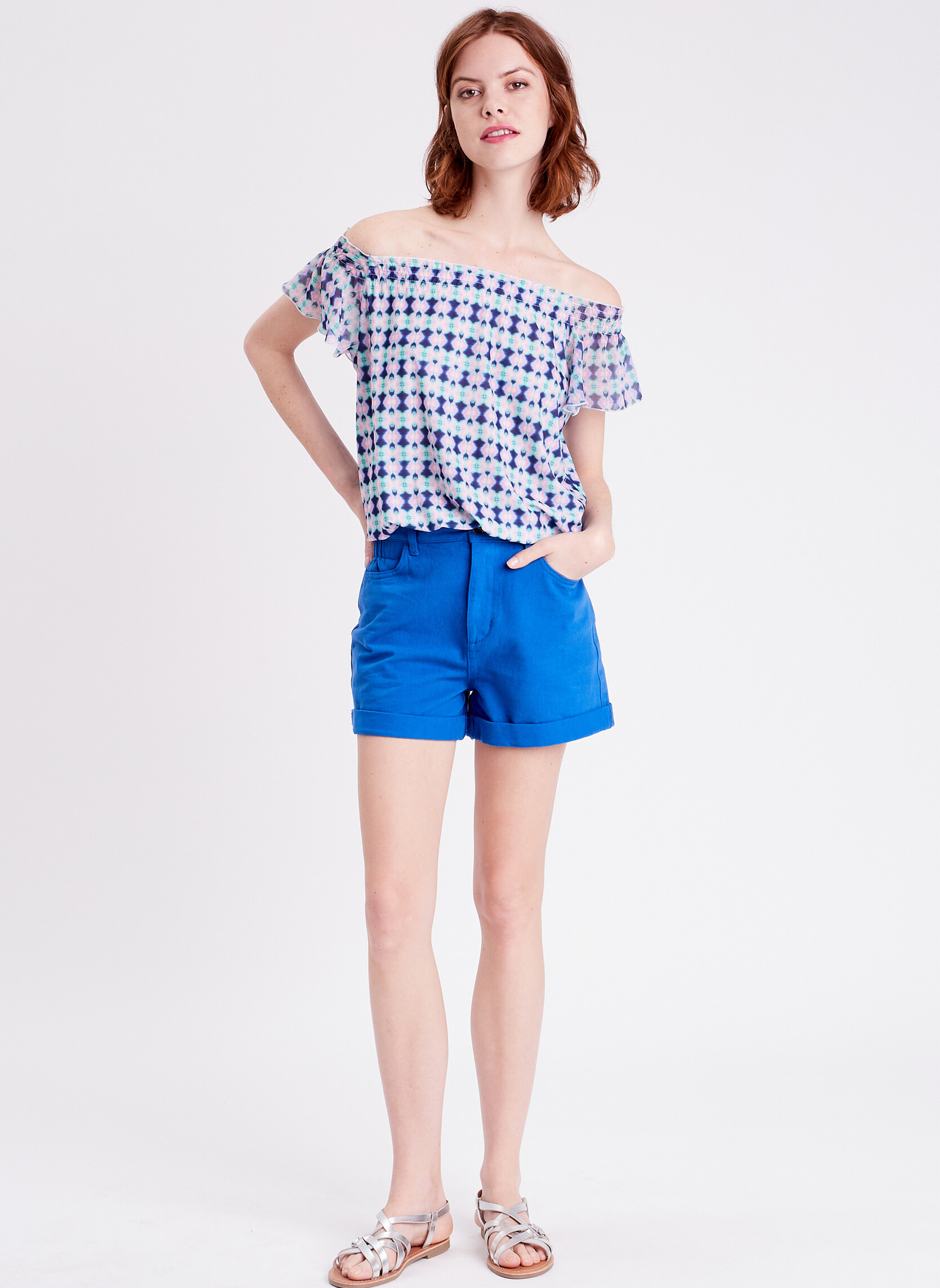 Tee-shirts KOFFIMP femme bleu Cache Cache Tee-shirts KOFFIMP femme bleu Bleu foncé