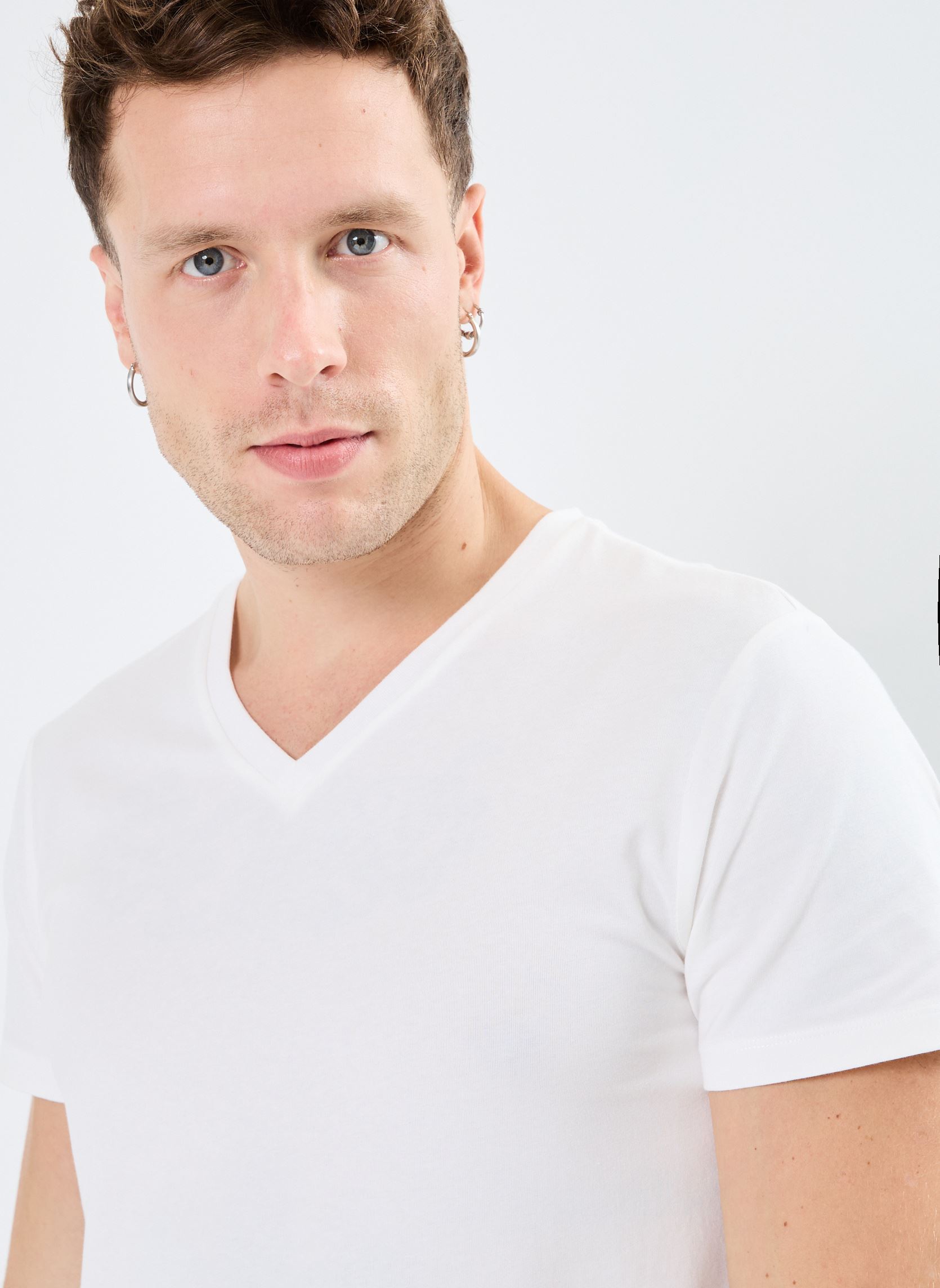 Tee-shirts manches courtes TEVE homme blanc Marvin&Co Tee-shirts manches courtes TEVE homme blanc Bright white