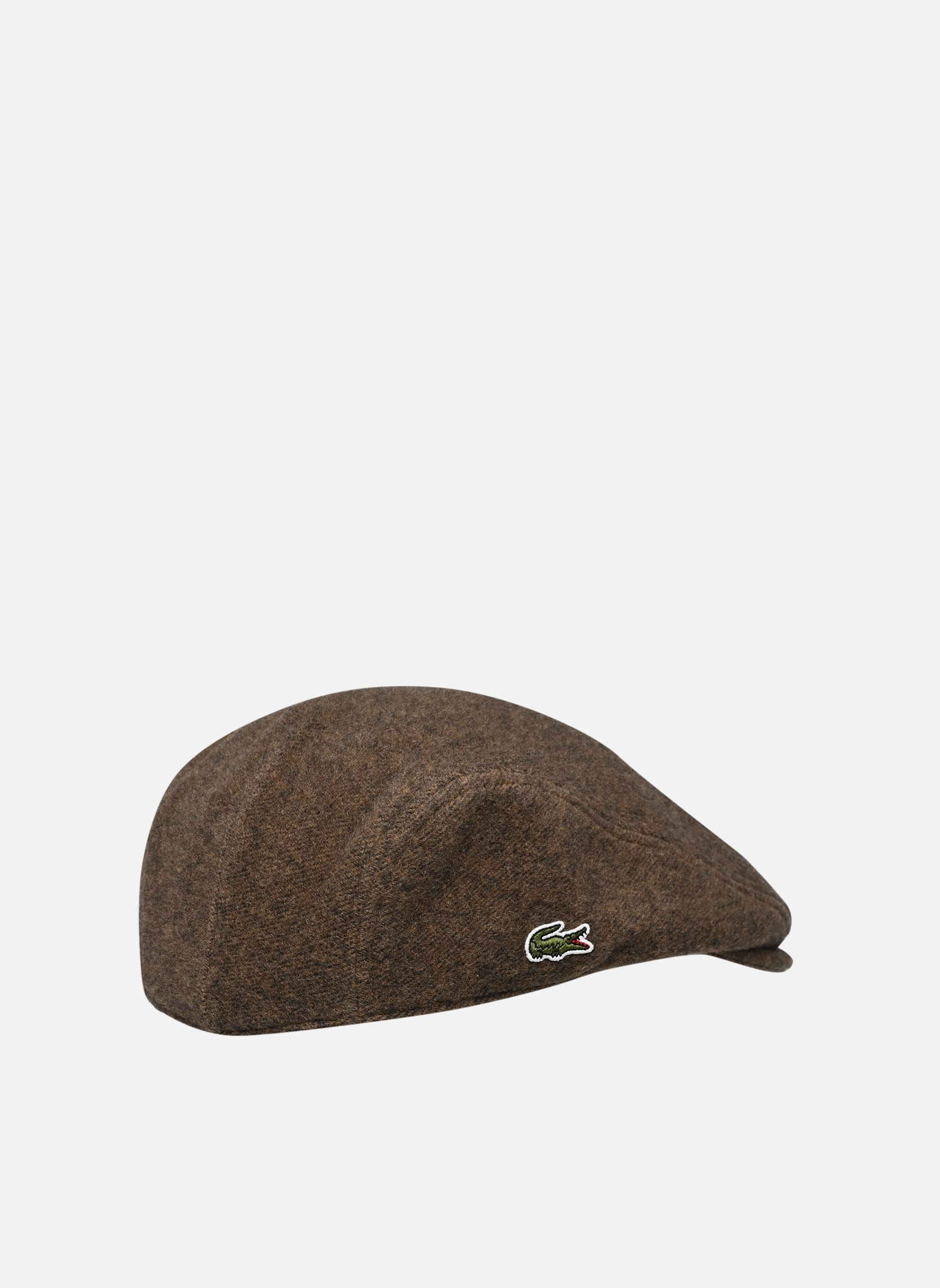Kappen Béret en feutre de laine mélangée braun Lacoste Kappen Béret en feutre de laine mélangée braun MASCARA