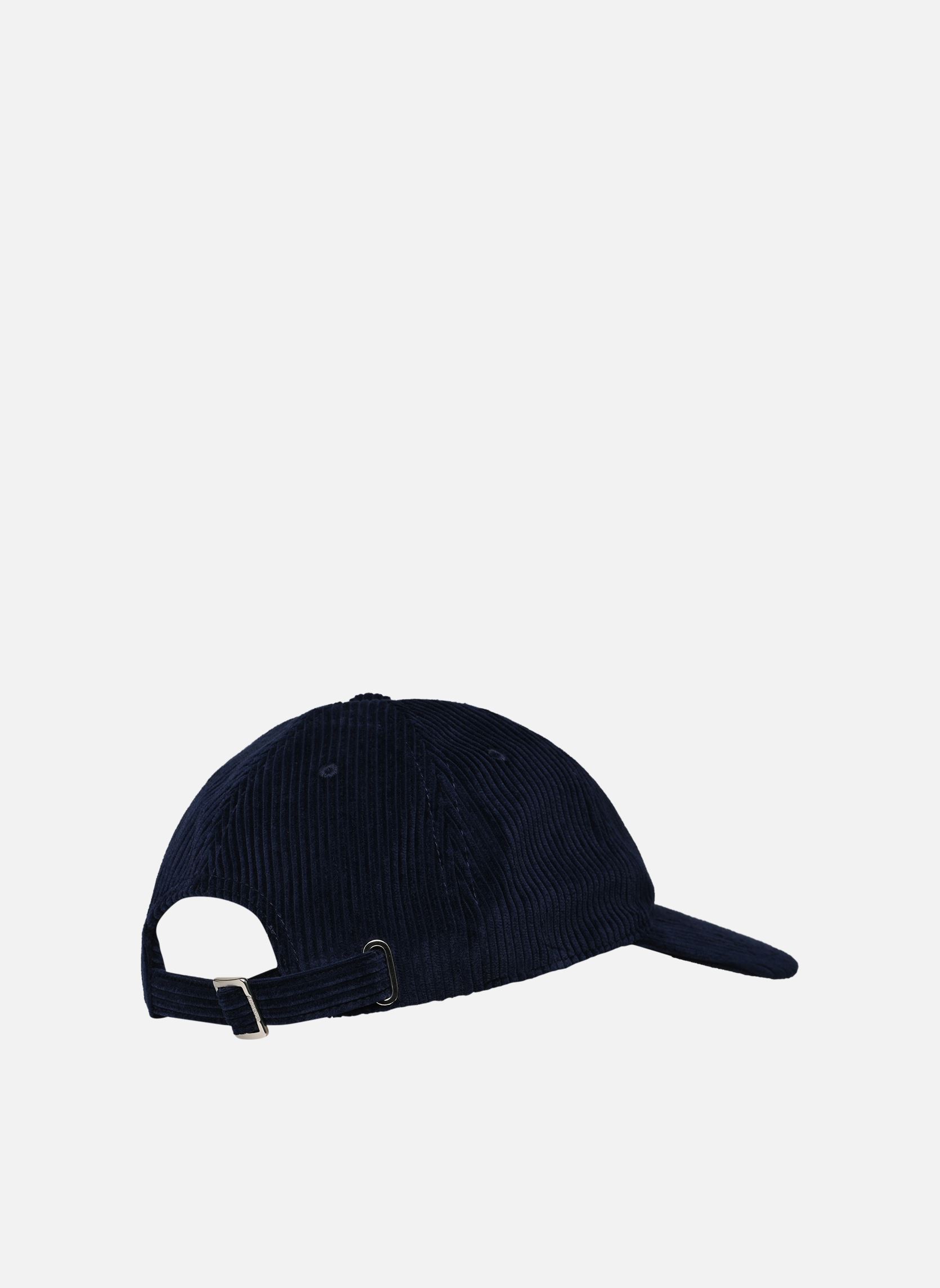 Kappen Casquette ajustable en velours blau Lacoste Kappen Casquette ajustable en velours blau MARINE