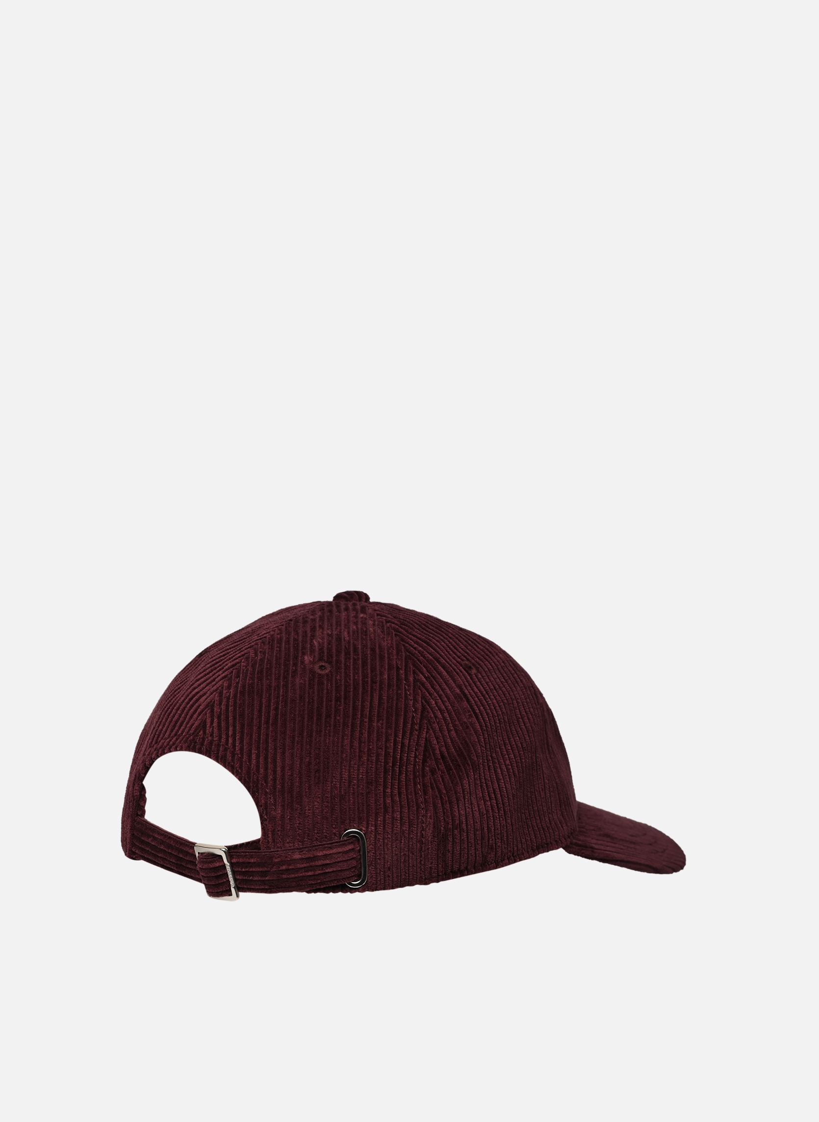 Petten Casquette ajustable en velours bordeaux Lacoste Petten Casquette ajustable en velours bordeaux OXALIS