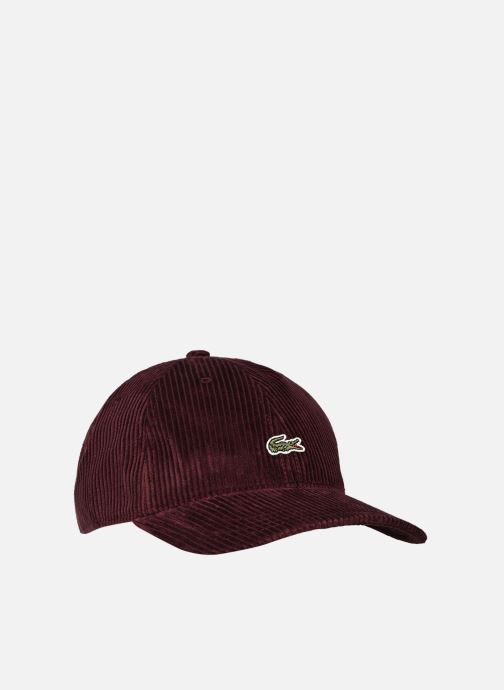 Lacoste Petten Casquette ajustable en velours bordeaux