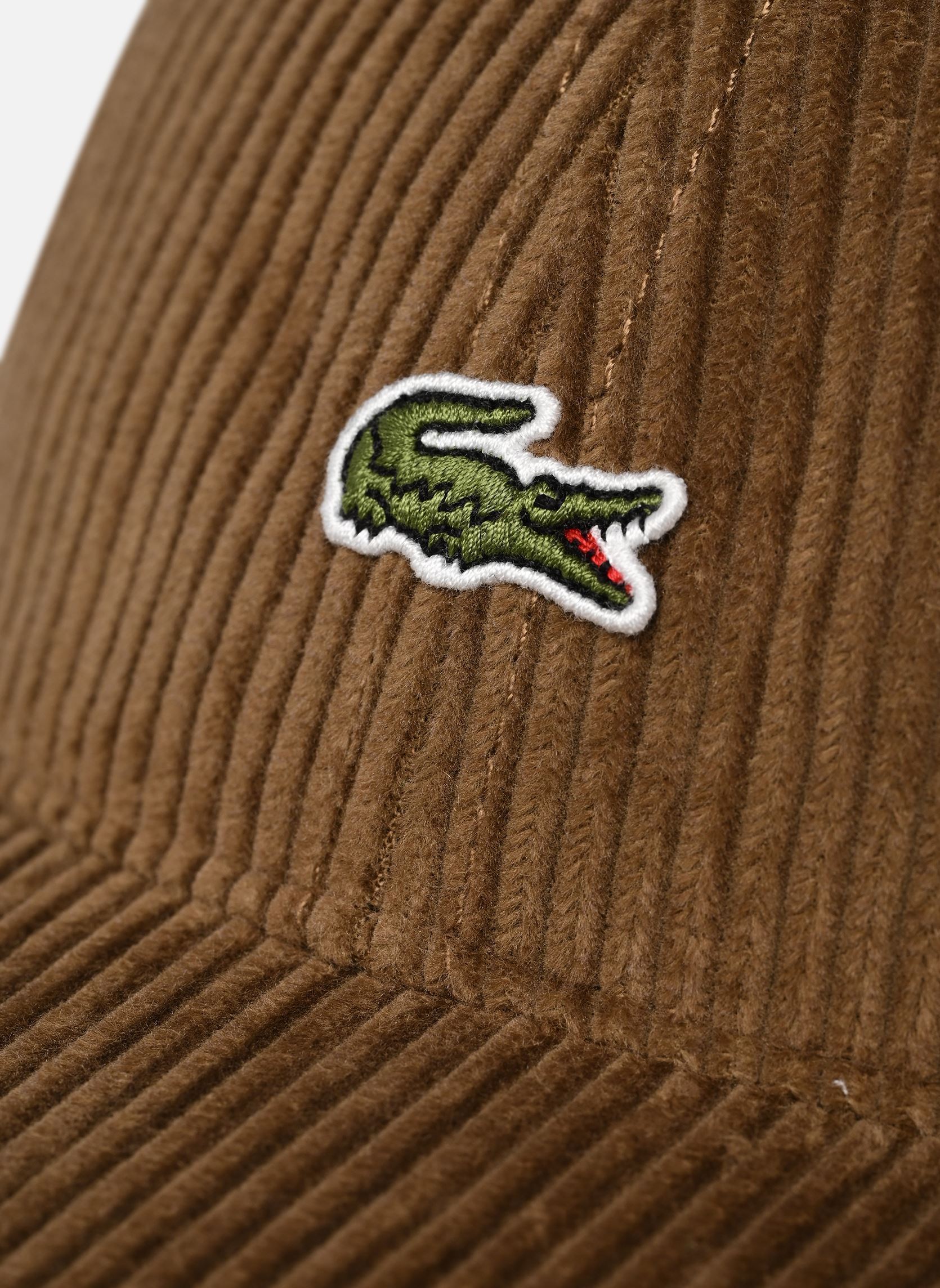 Kappen Casquette ajustable en velours braun Lacoste Kappen Casquette ajustable en velours braun MASCARA