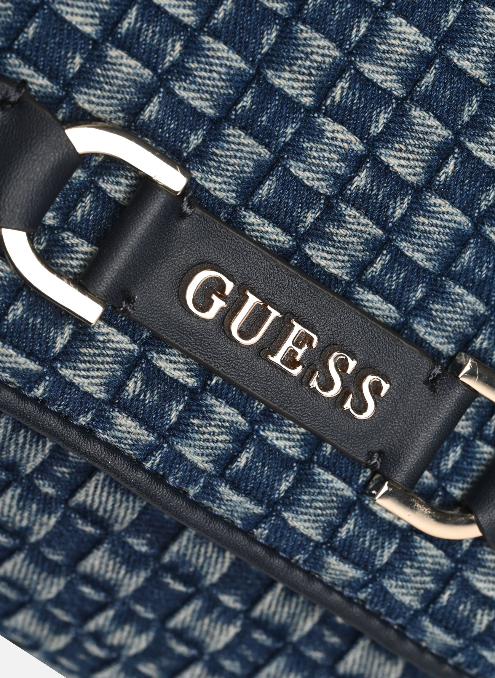 Umhängetaschen Majka Crossbody Flap damen blau Guess Umhängetaschen Majka Crossbody Flap damen blau DENIM